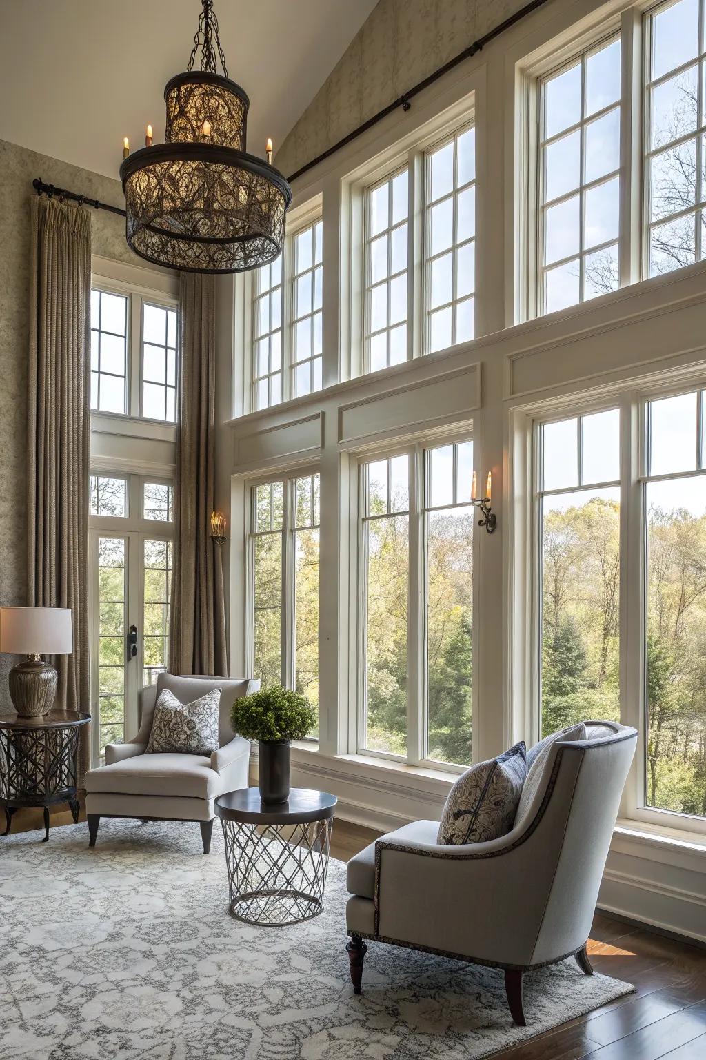 Transitioning style that harmonizes old and new.