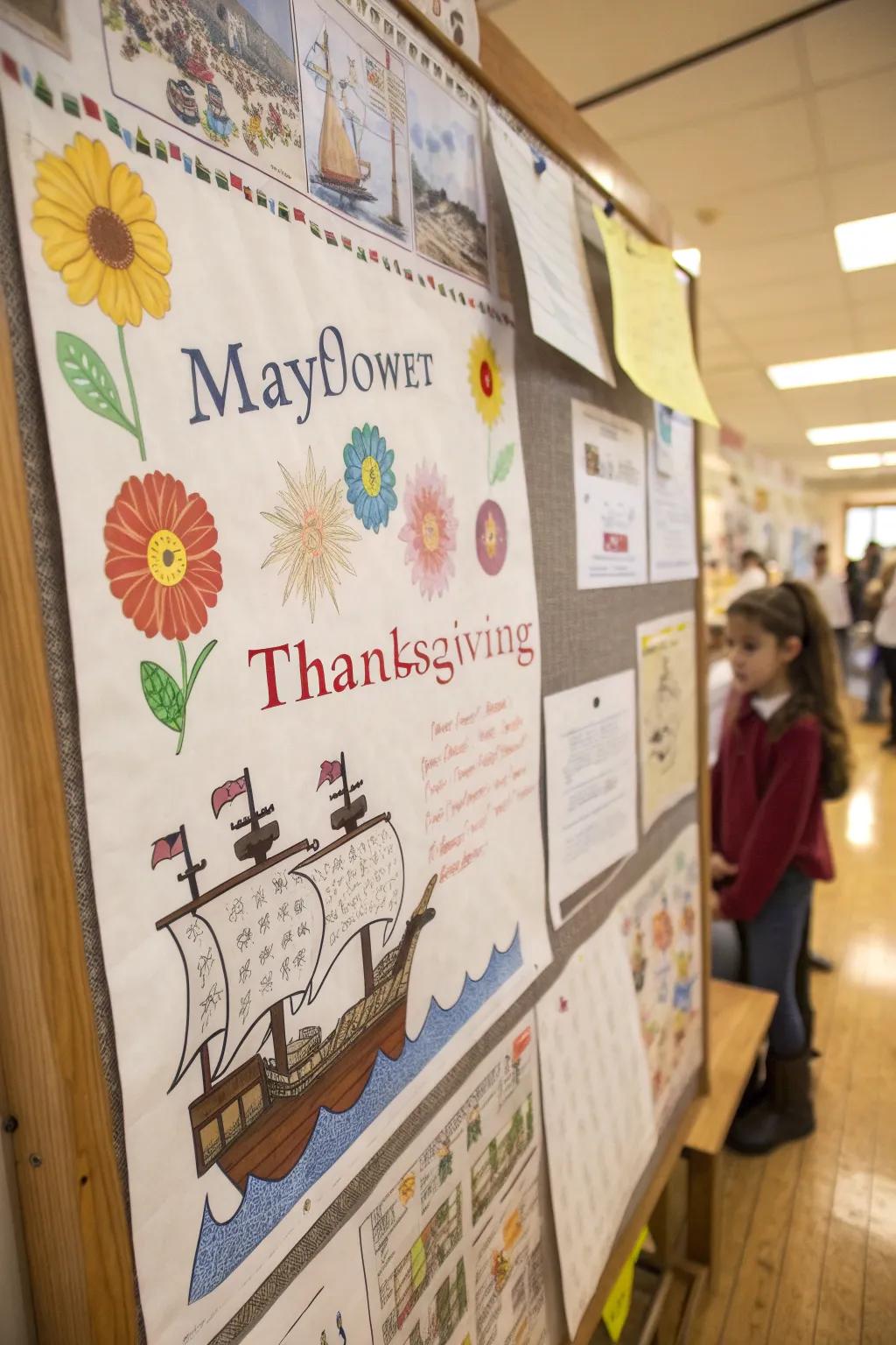 A Miniature Mayflower setting sail brimming with inventive narratives.