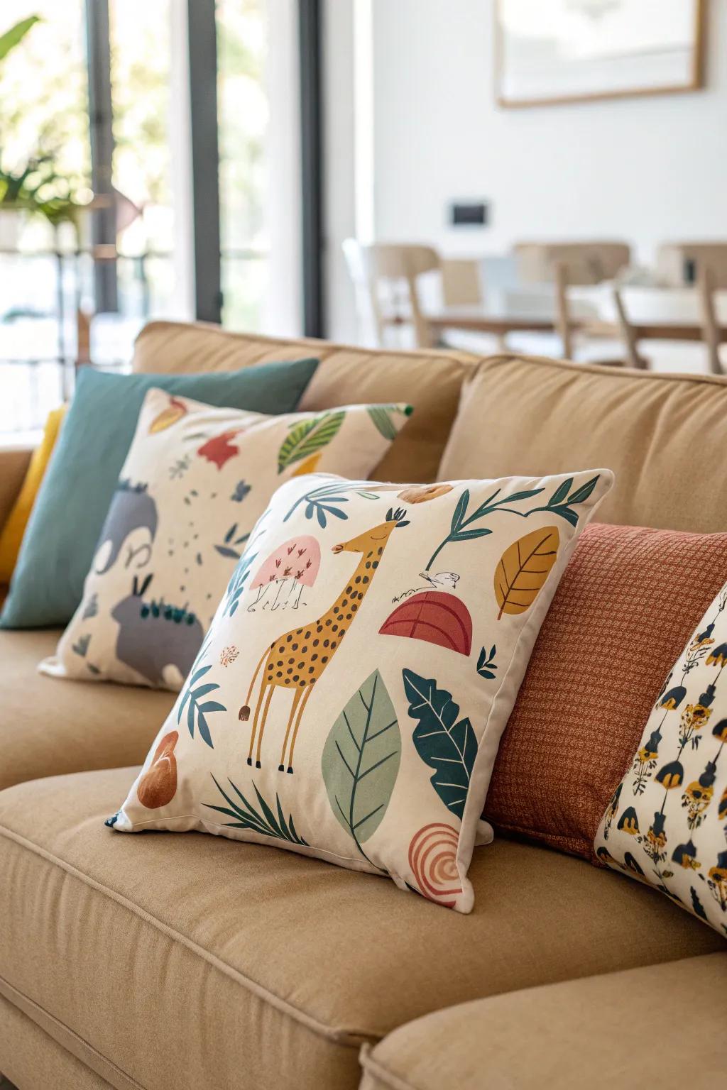 Fantastic designs add a touch of fun and imagination to your décor.