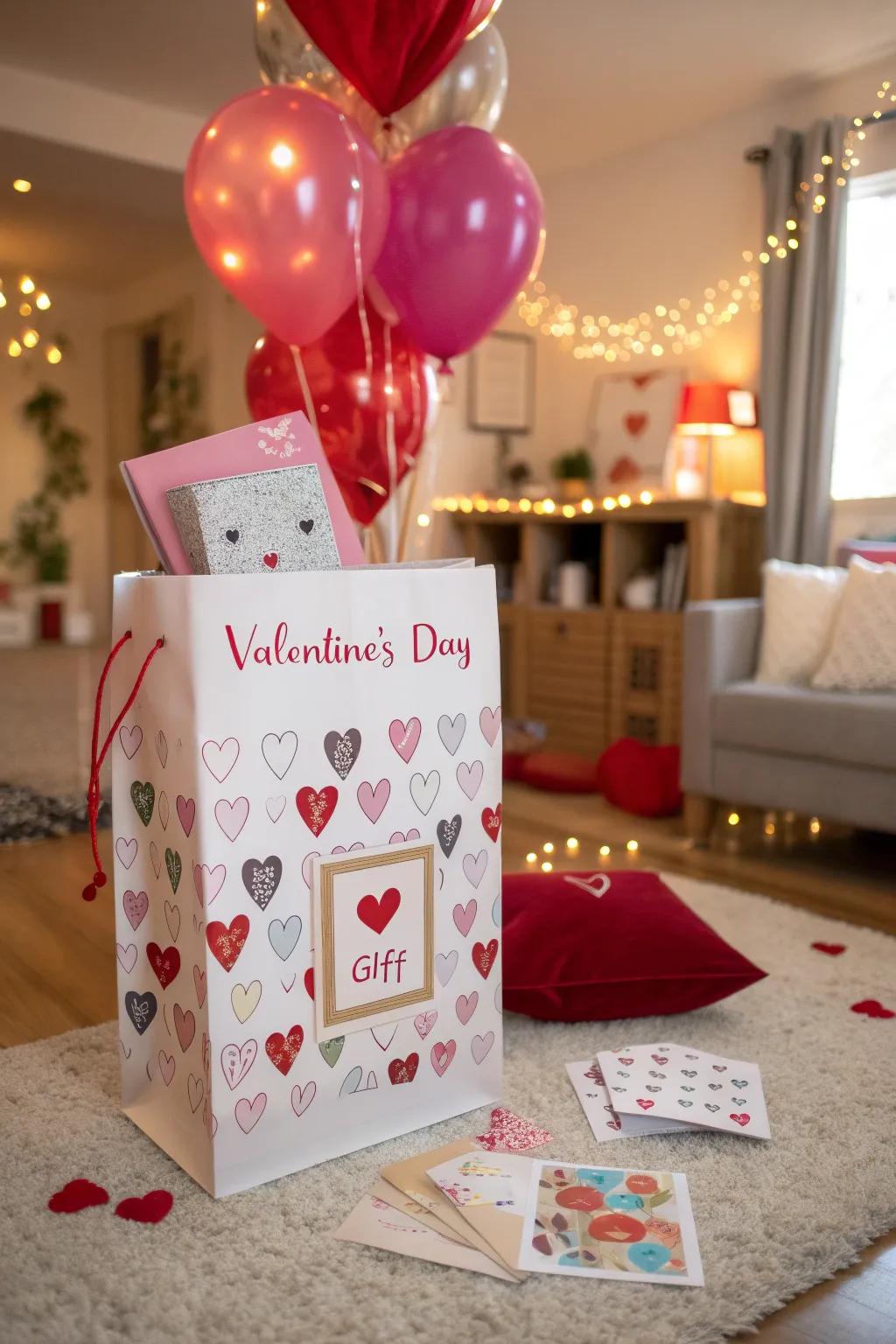 Engaging Valentine's gift featuring surprise elements.