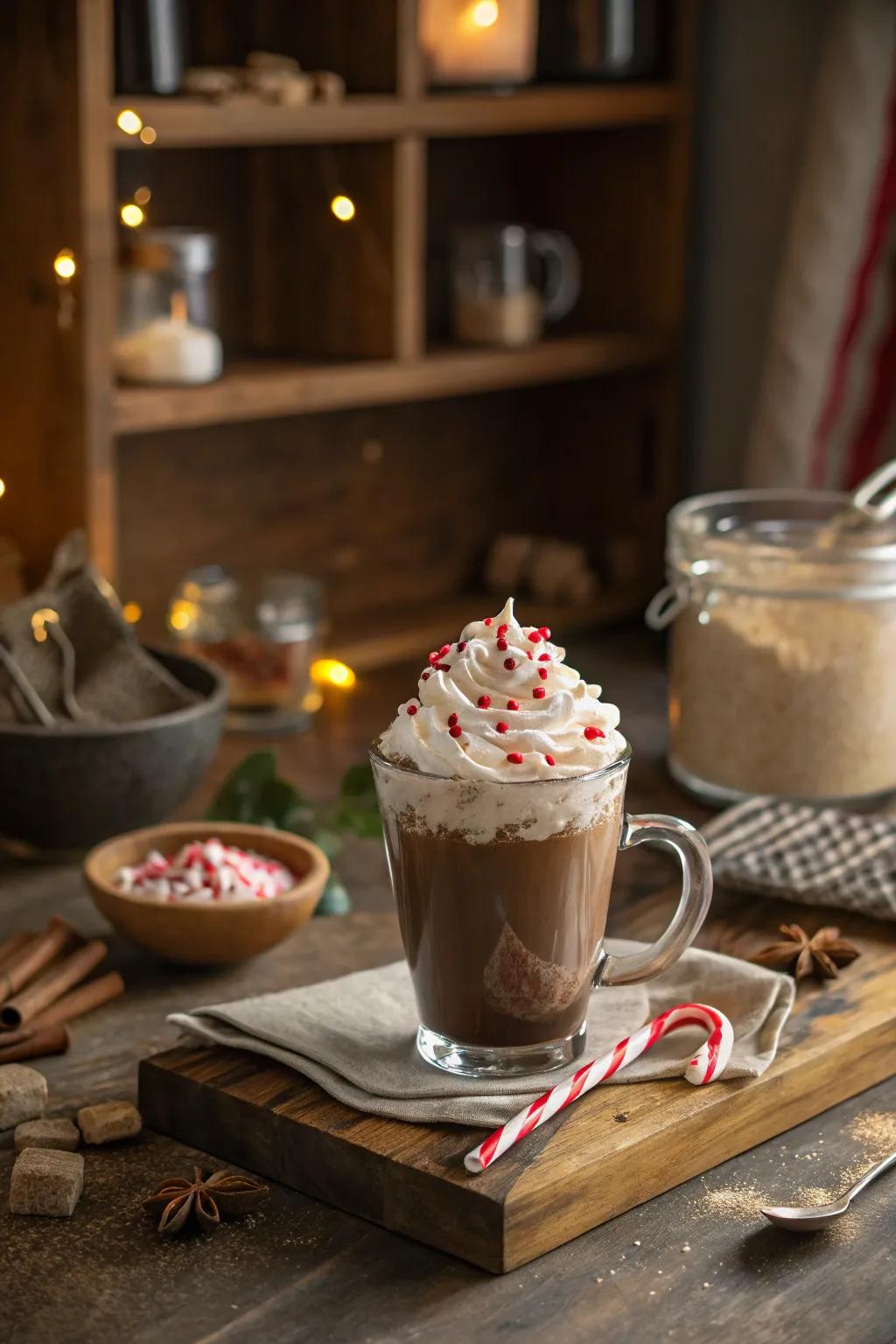 Minted Cocoa: freshness and romance