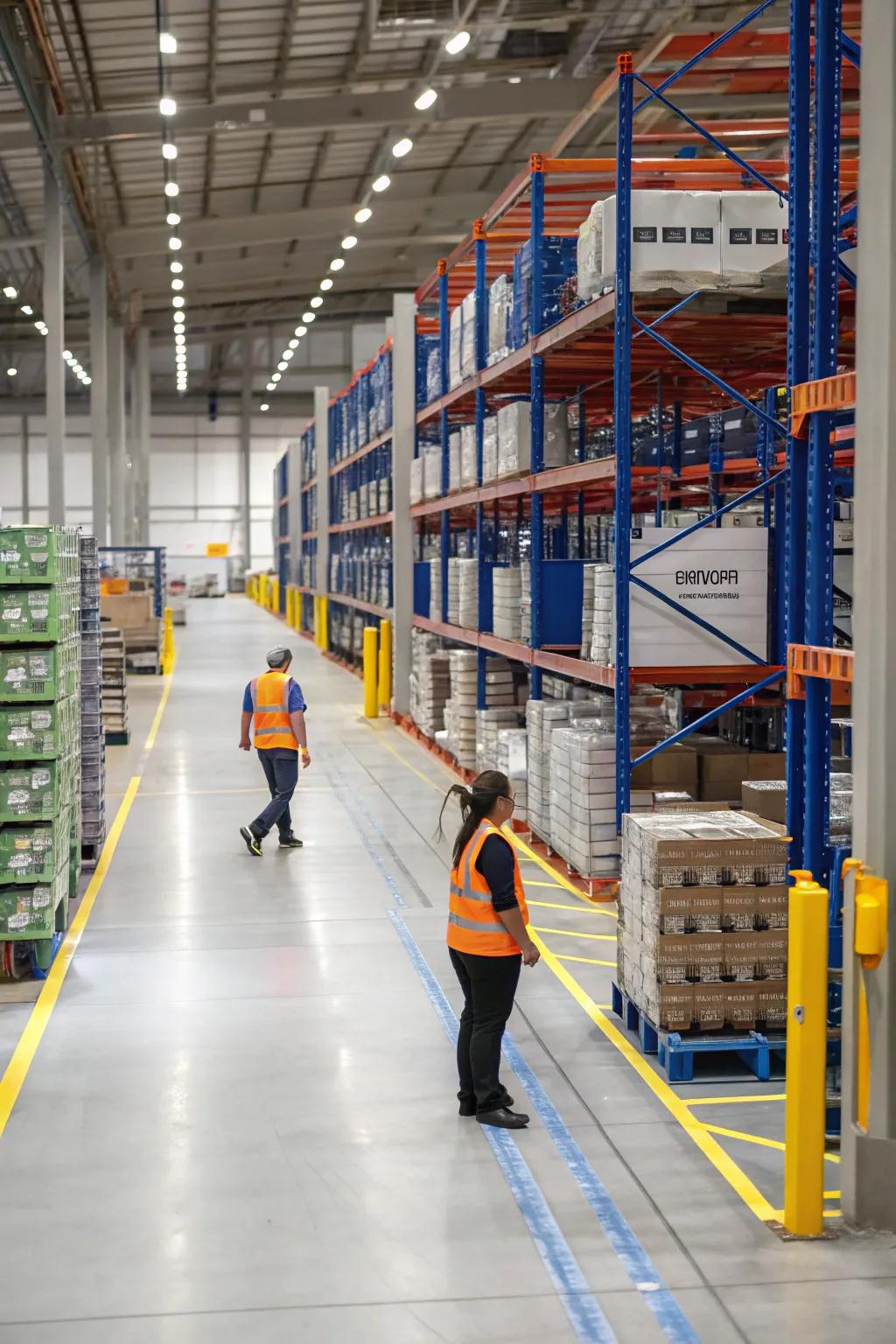 This system minimizes wastage through targeting senior stock usage.