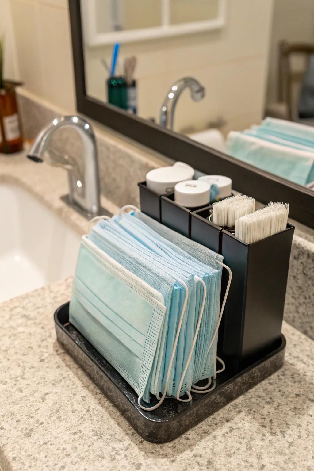 Face protectors ensure guests feel comfortable and cared for.