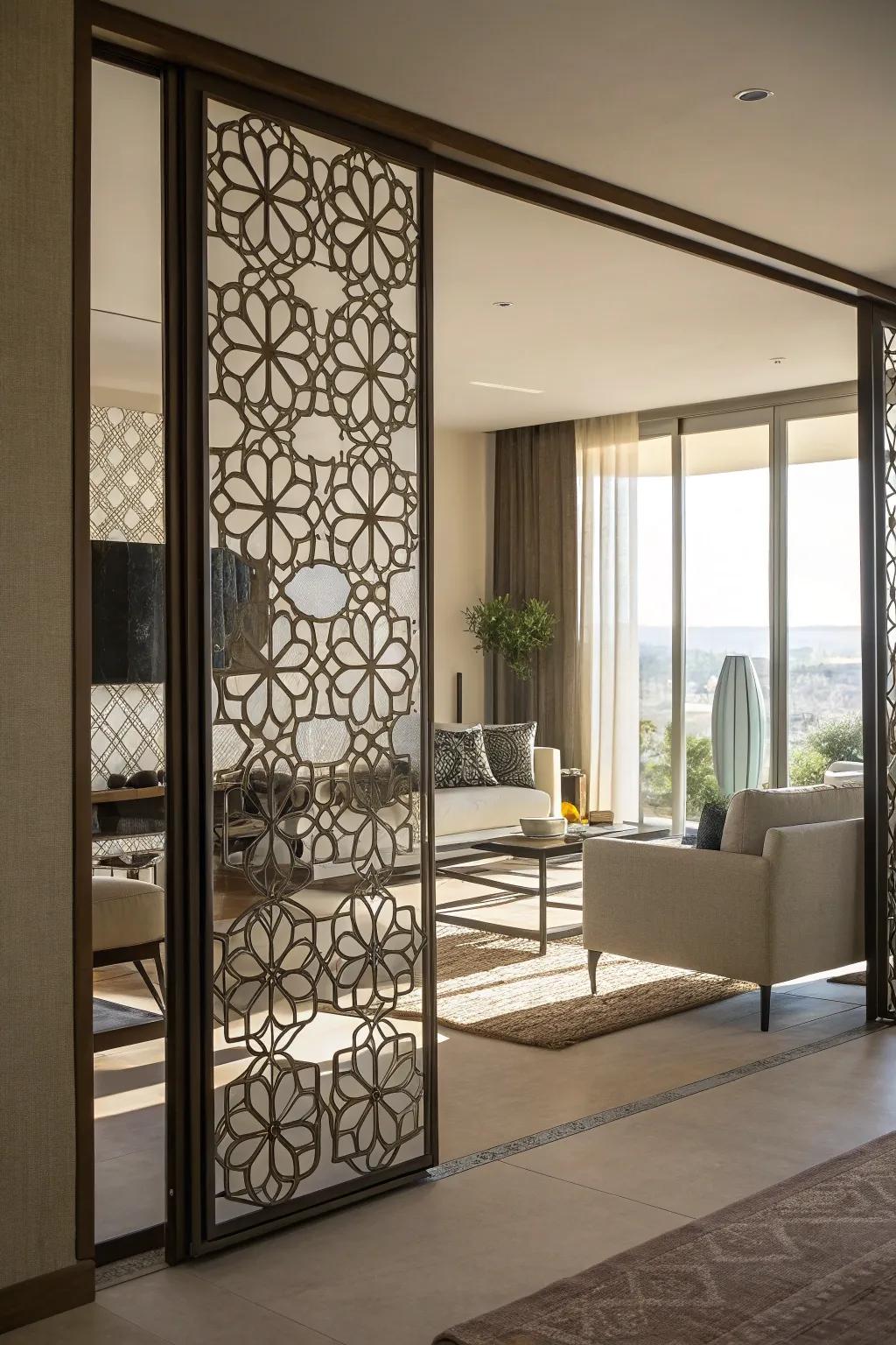 Ornamental displays provide a unique and artistic solution.