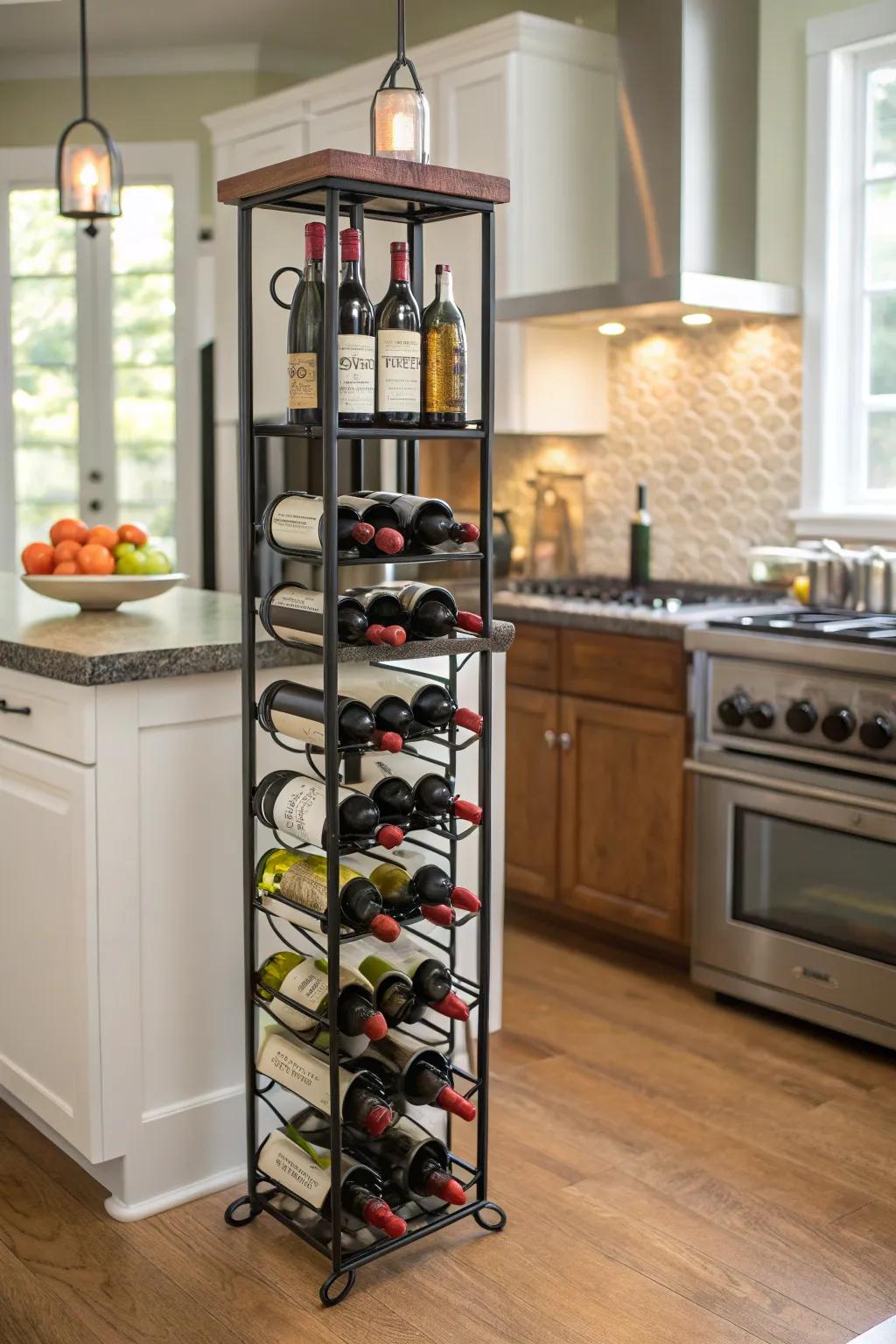 Wine towers deliver versatility and panache.