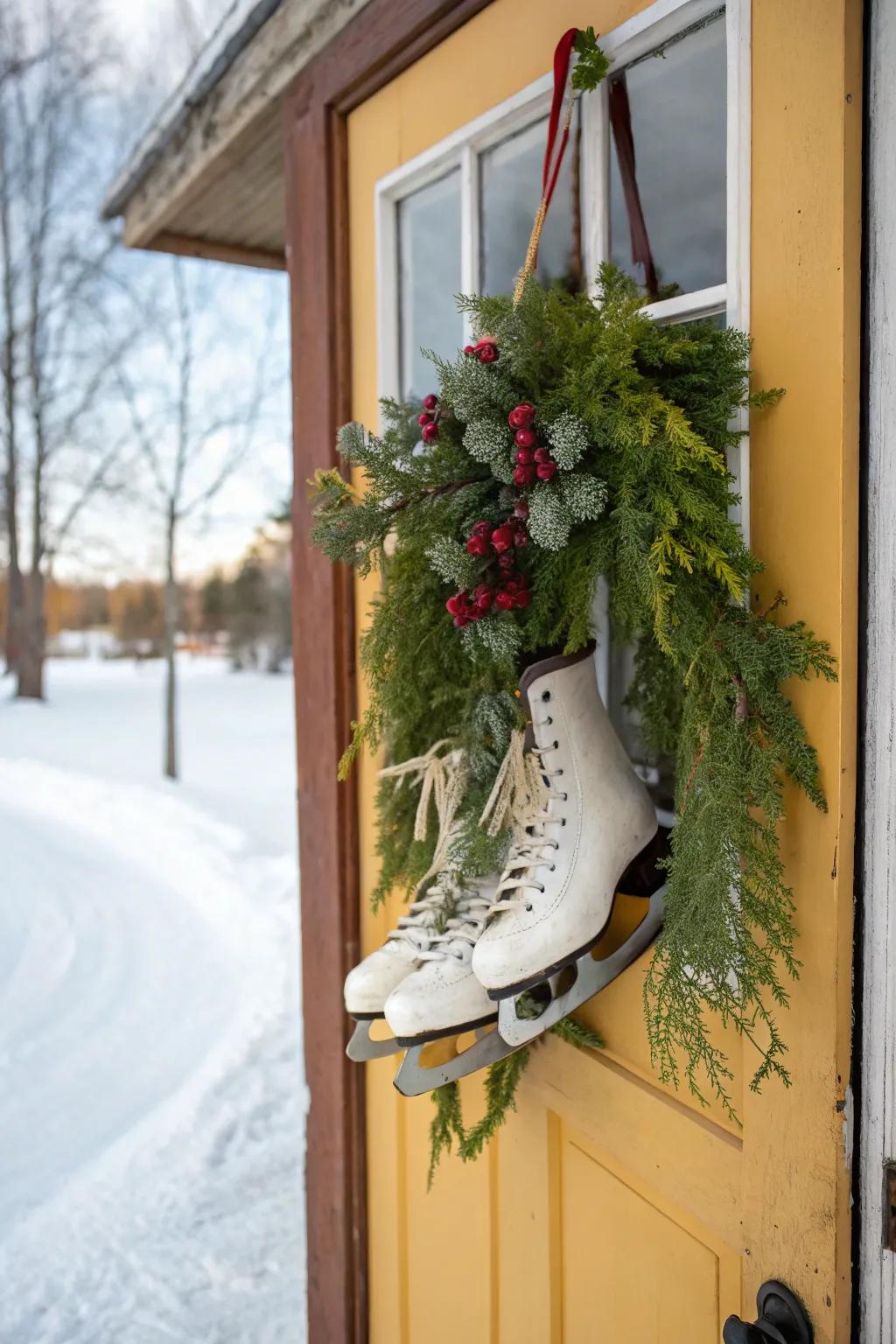 Ice treads offer a nostalgic touch to your decor.