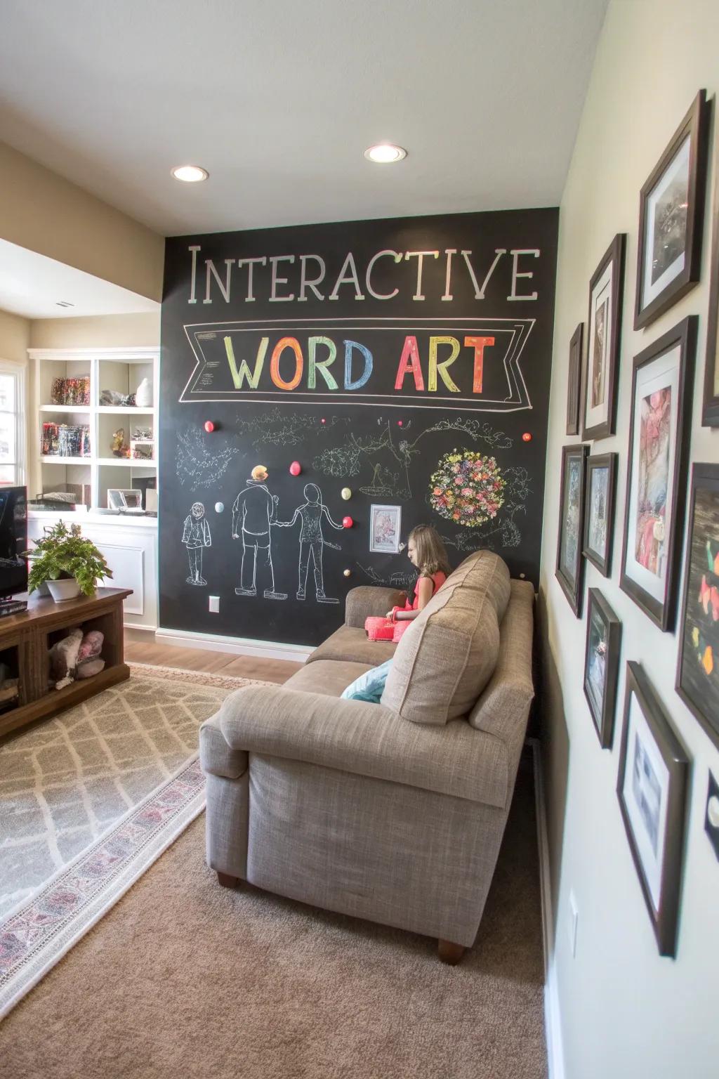 Interactive semantic art maintains décor engaging.