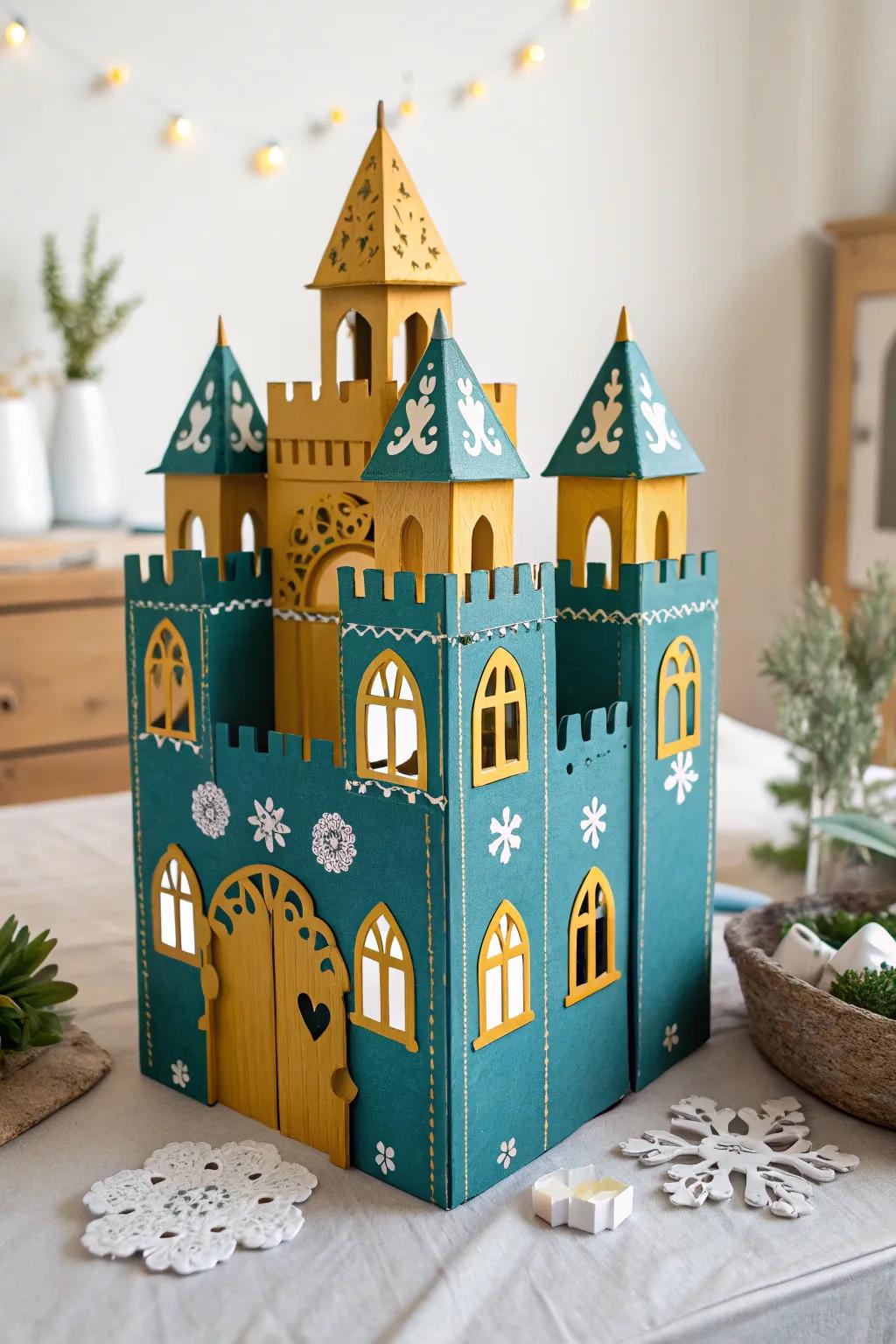 Let your child's imagination run wild with a handmade cardboard castle—where creativity meets endless adventure!