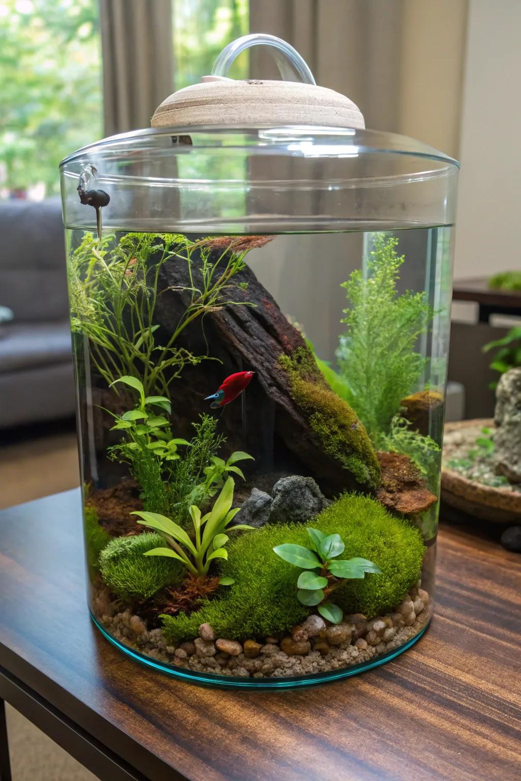 Enhance genuine purification with abundant plant existence.