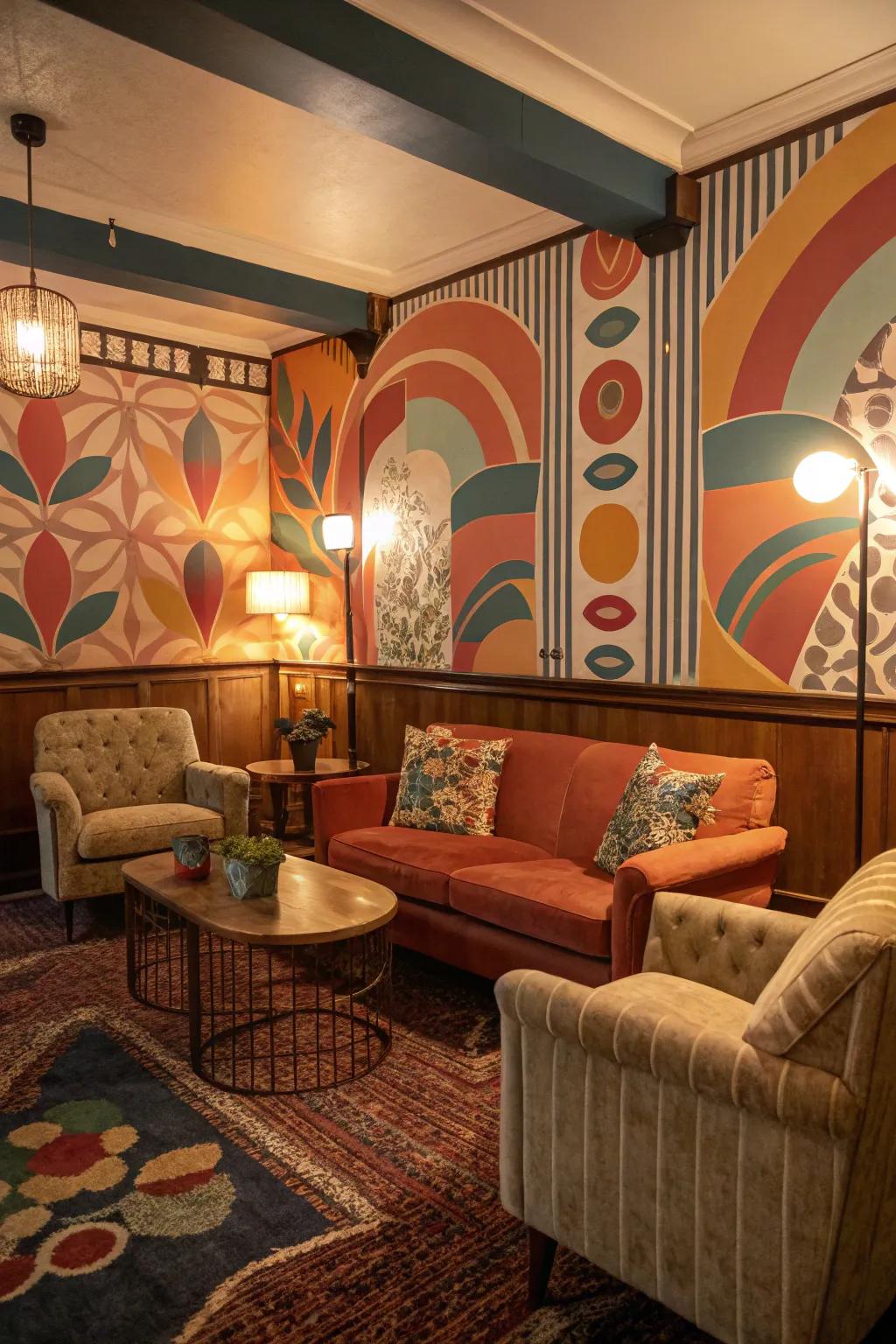 Retro-inspired designs append sentimental charm to every space.