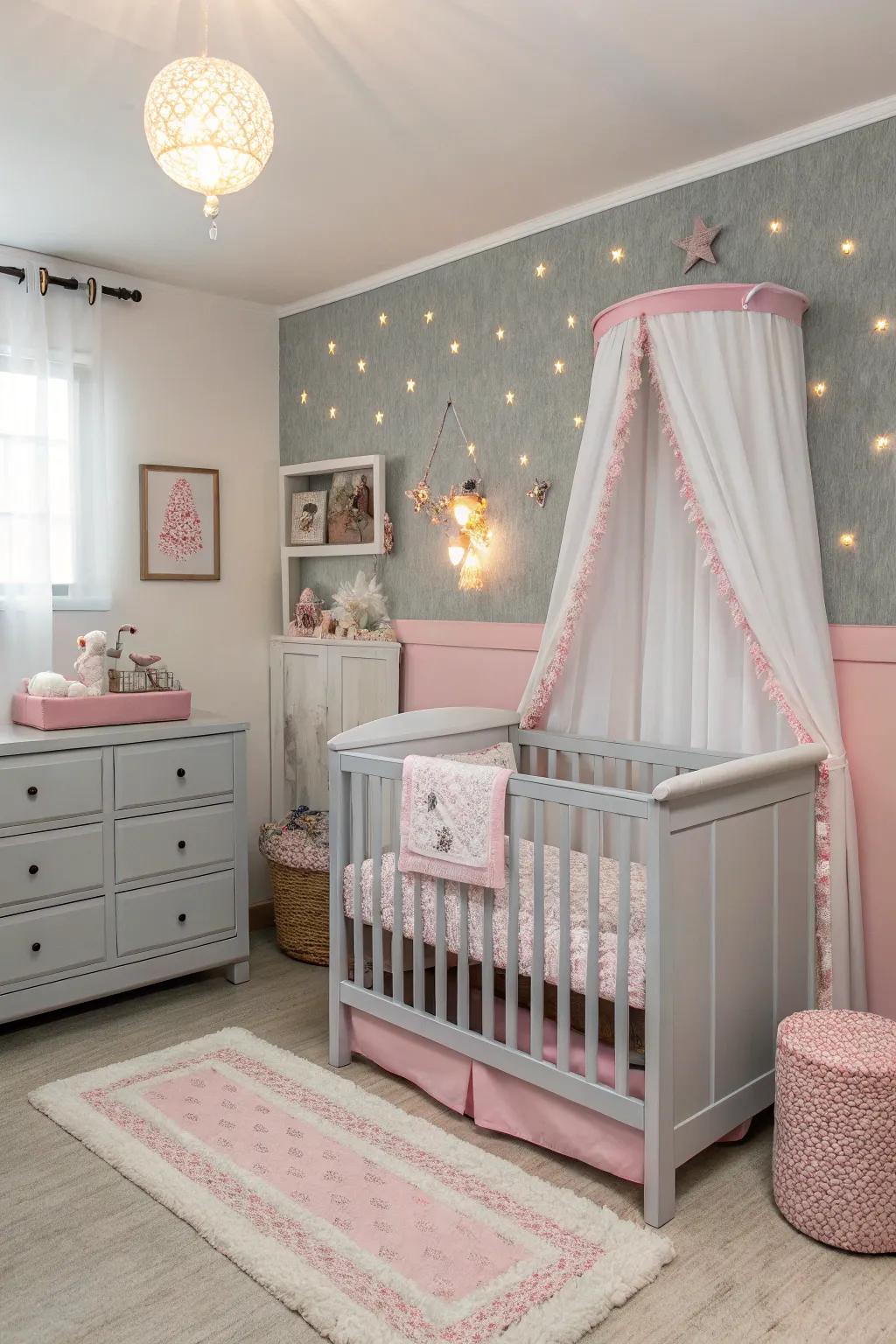 Convertible furniture assures the nursery adapts and matures.