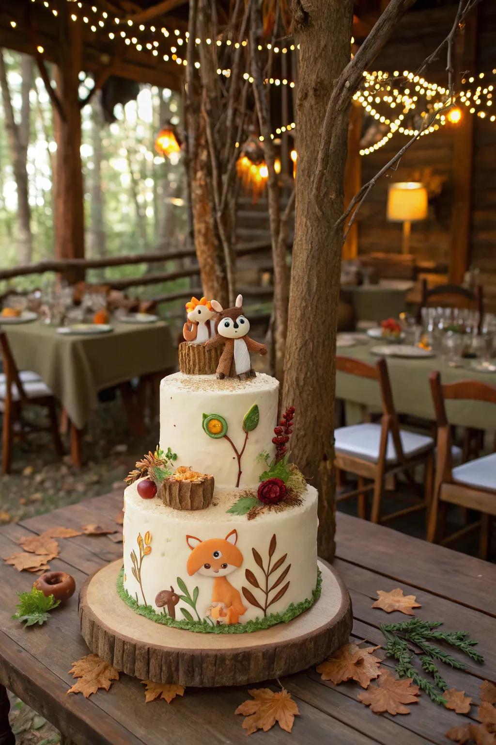 Charming forest dwellers for a natural touch.