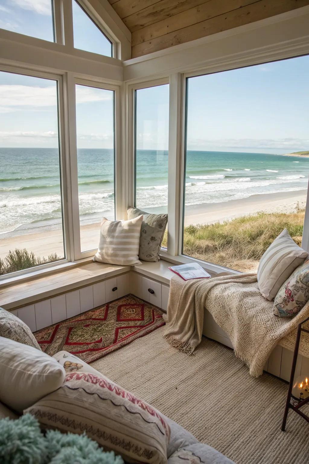 A tranquil place for reading and relaxation.