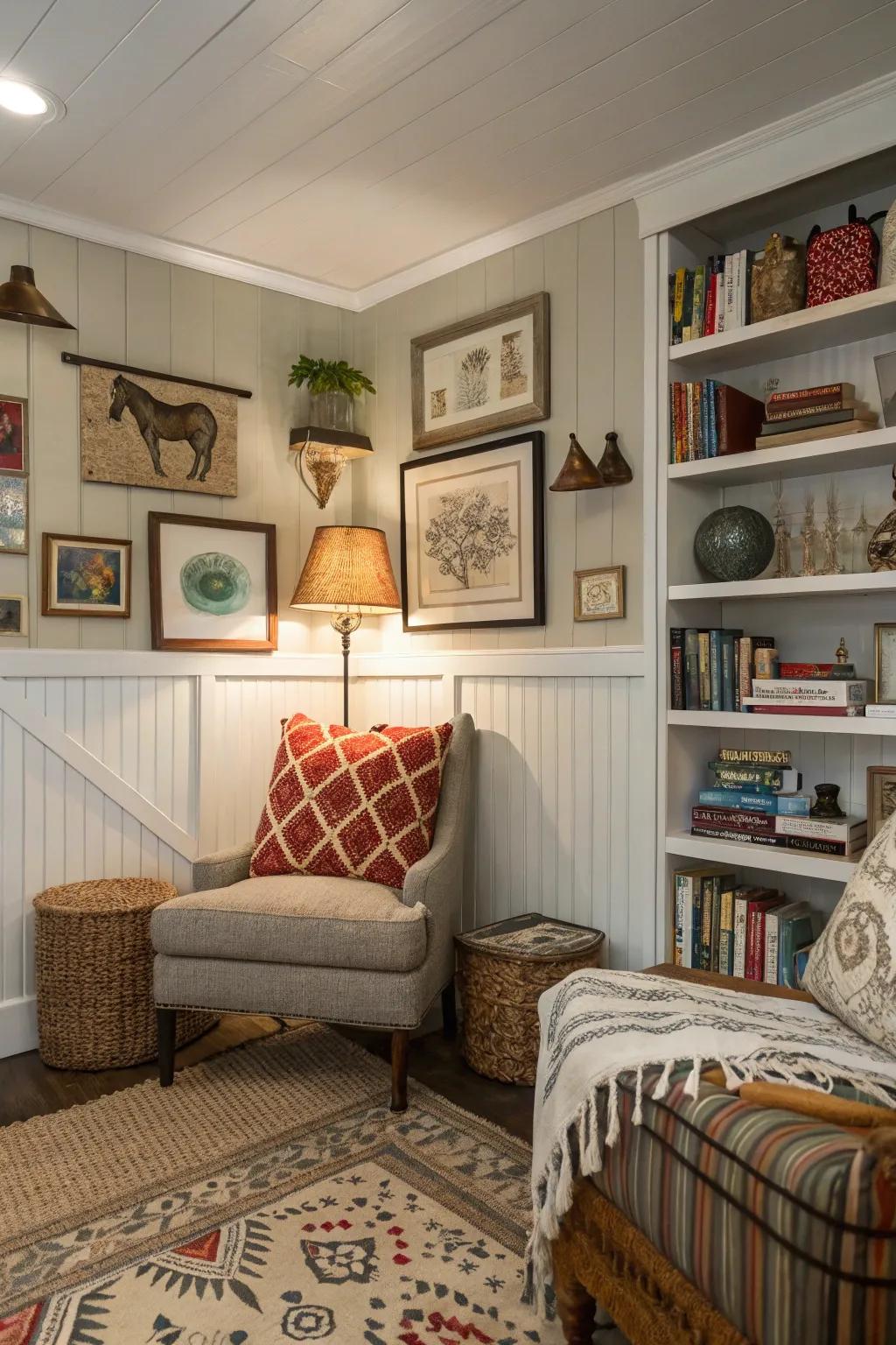 Wall panel suits various decor beautifully.