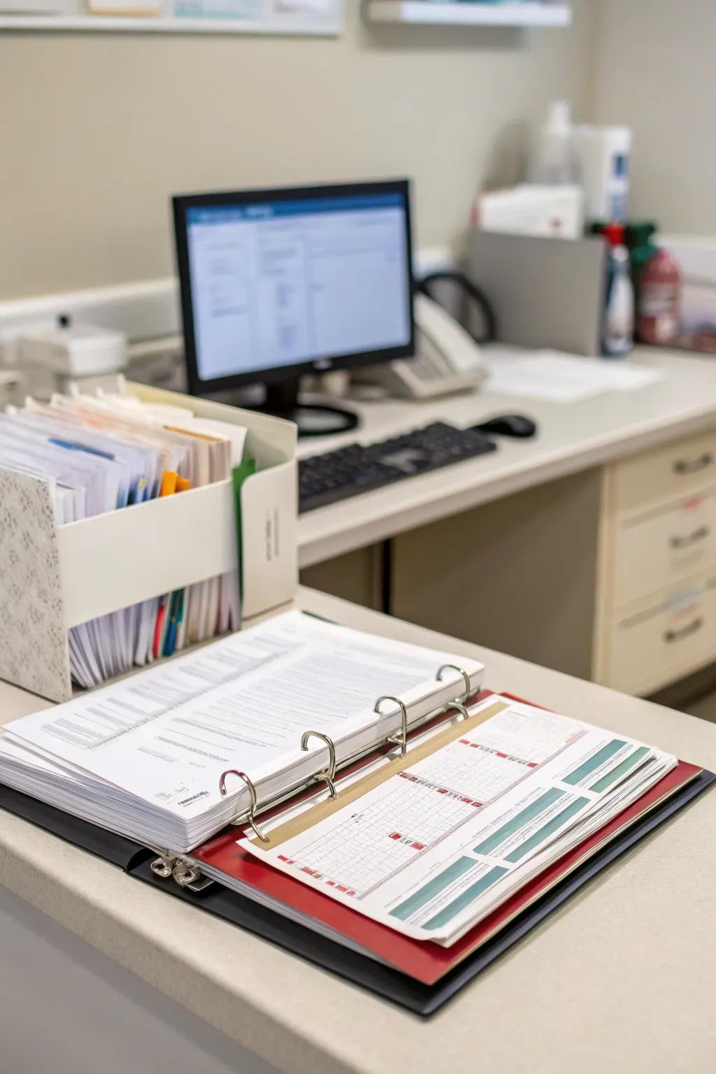 Health file keeper for all-encompassing wellness oversight.