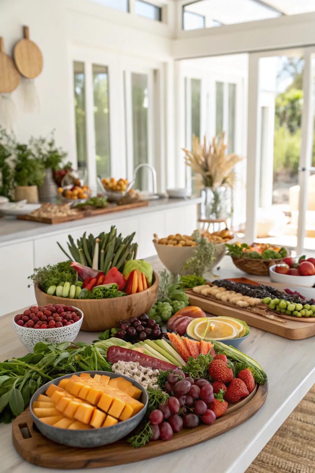 Local selection highlights the bounty of your region.