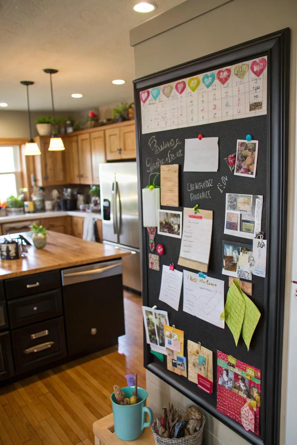 Keep family communication flowing by employing a dedicated message hub.