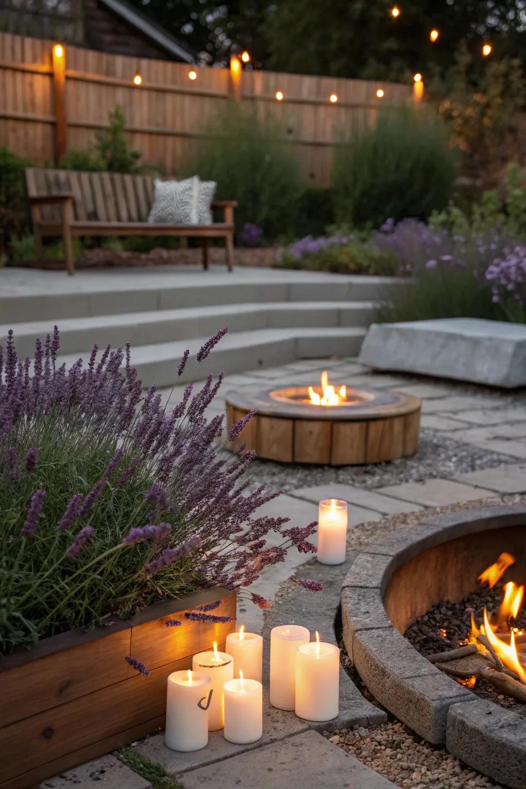 A bug-safe spot with natural sprays.