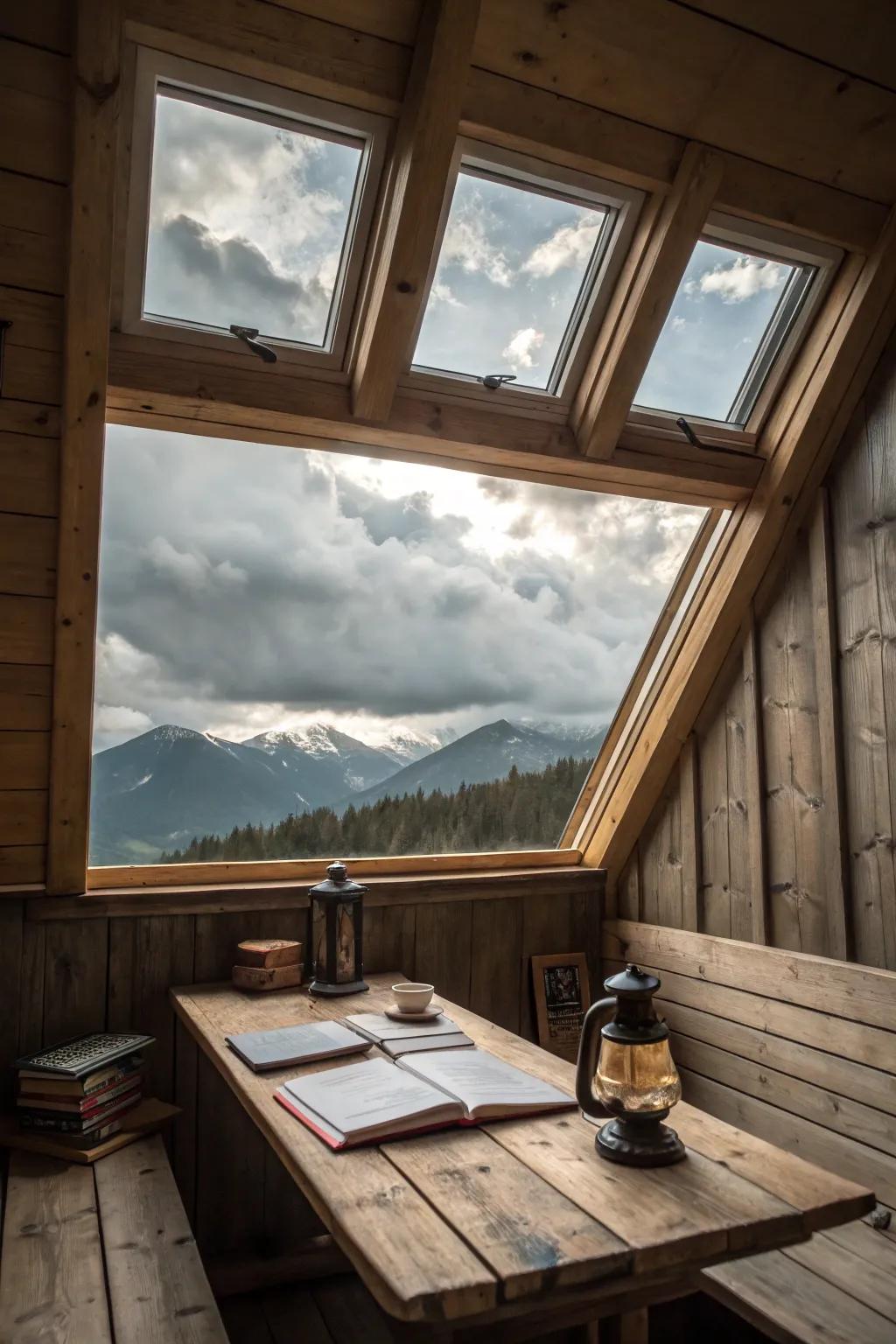 Sunlights welcome natural light and connect you to the sky.