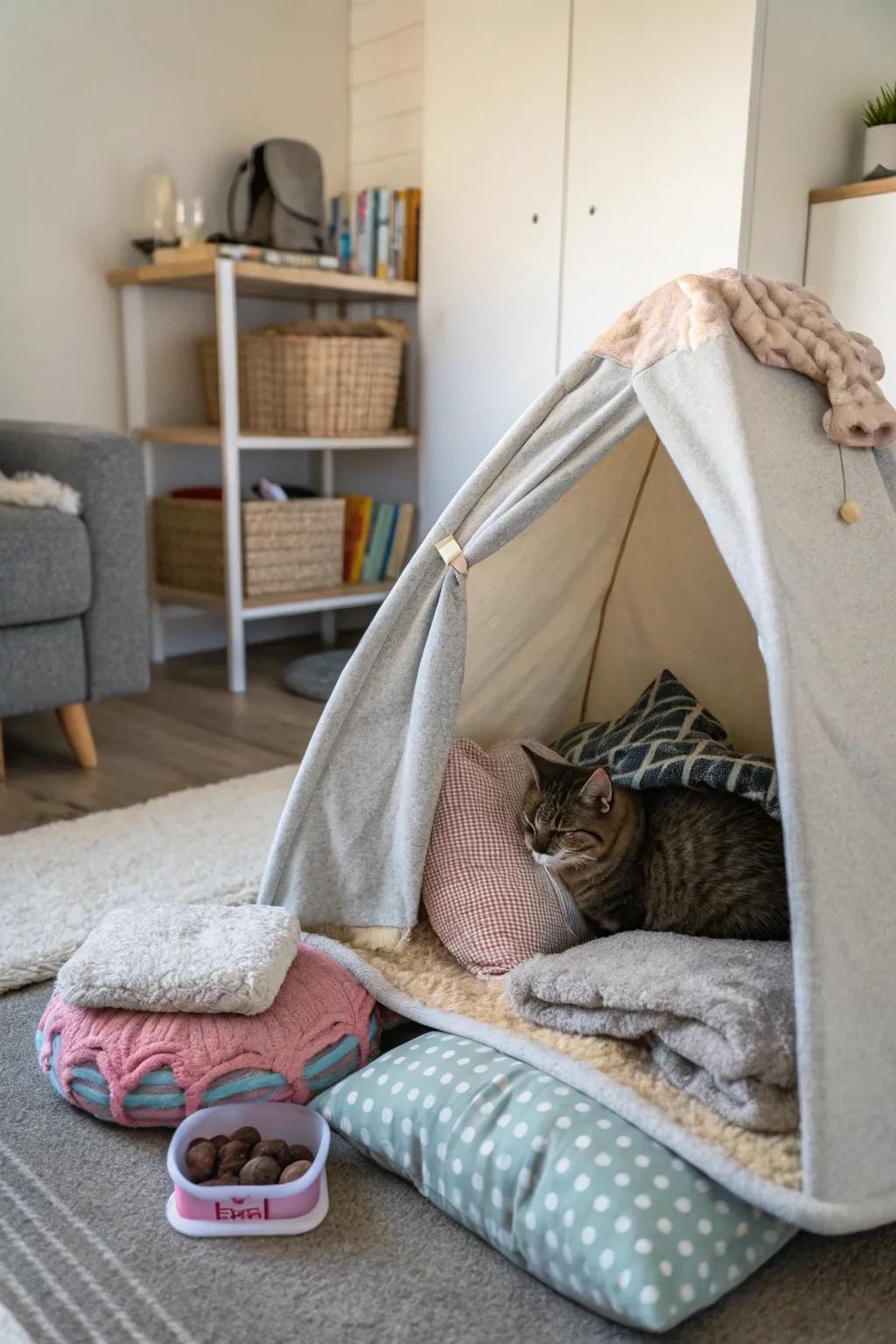 A snug hideaway for tranquil moments.