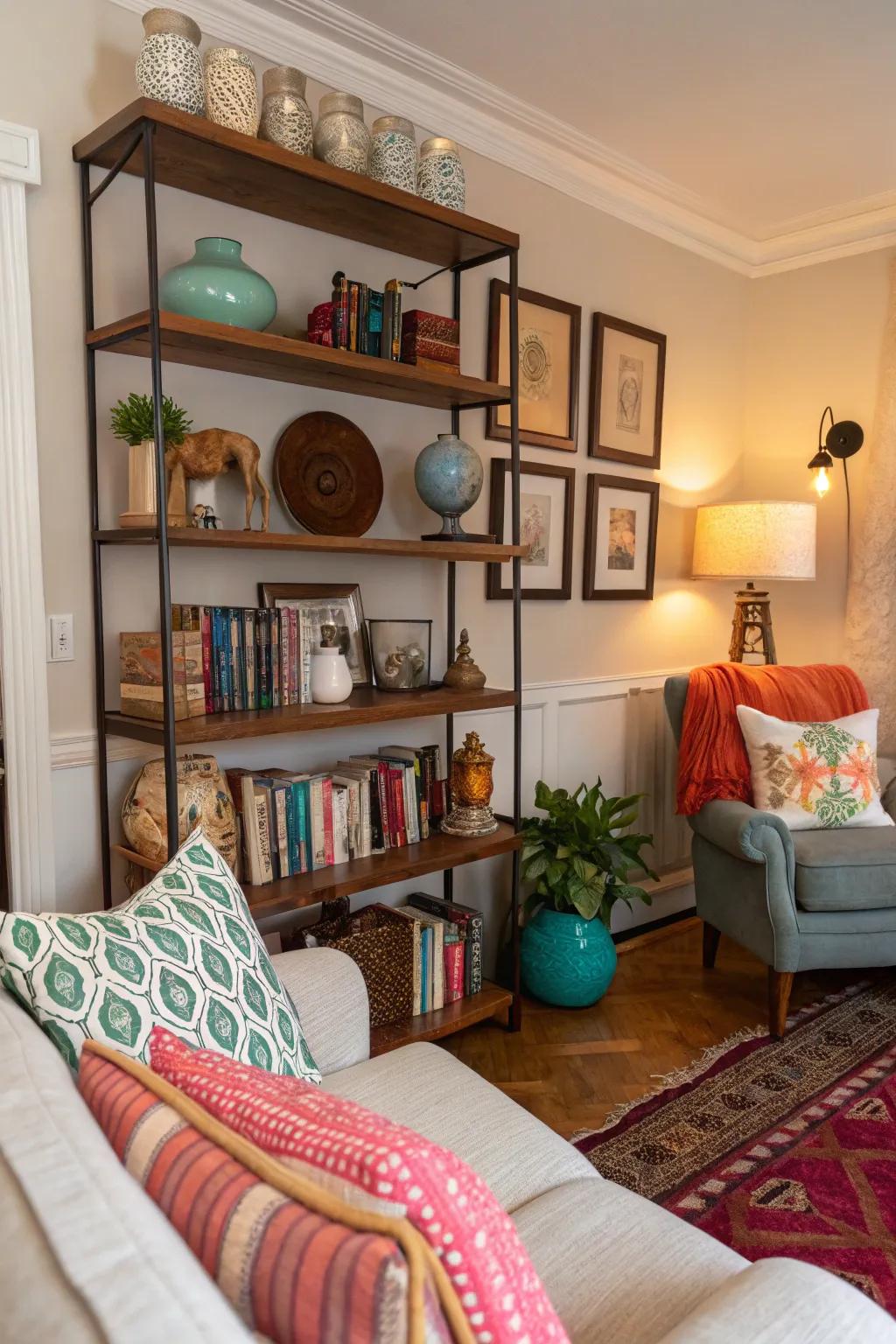 Experiment through an assorted compilation of décor for a spirited space.
