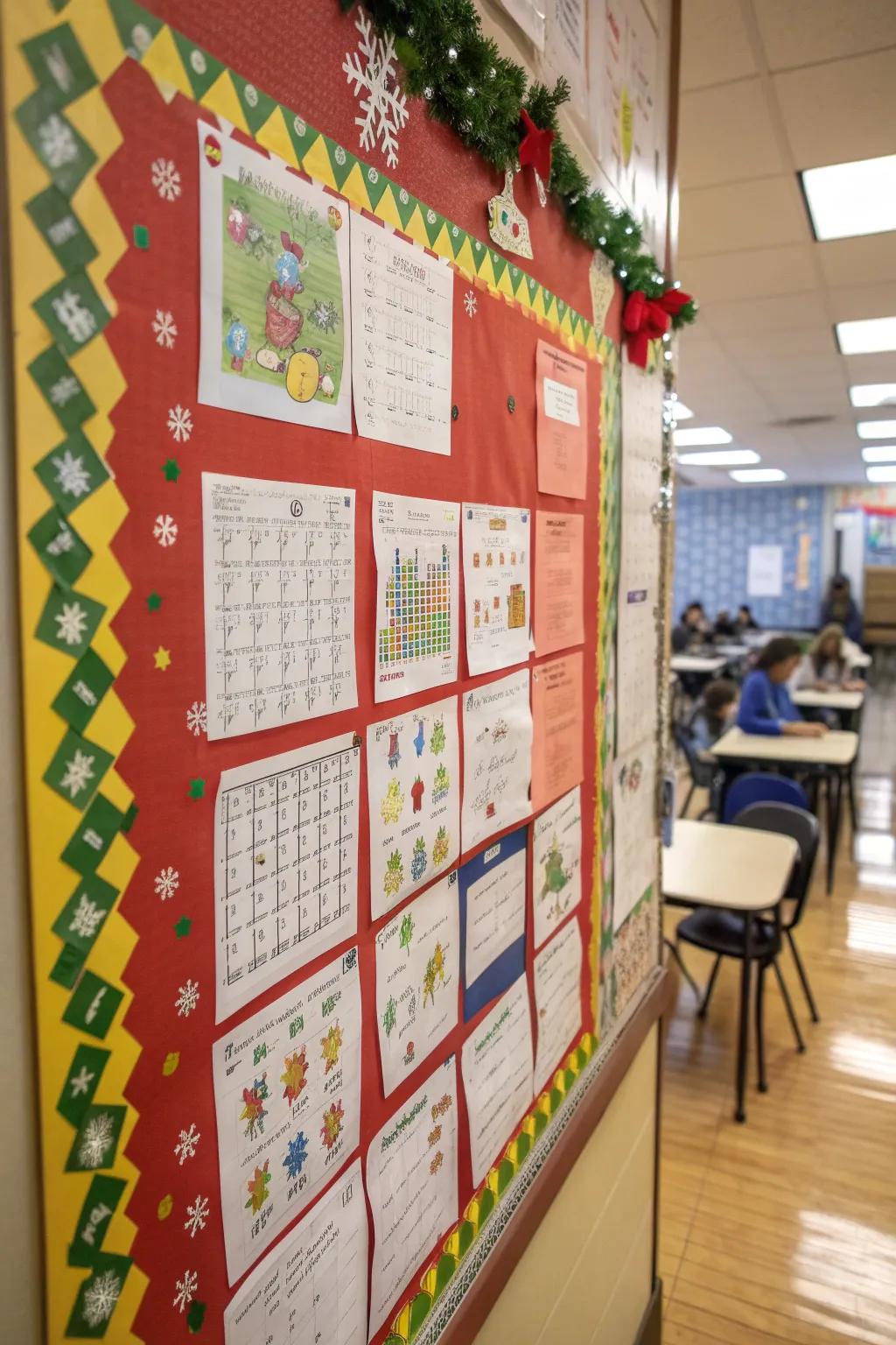 Math puzzles append a festive challenge to learning.