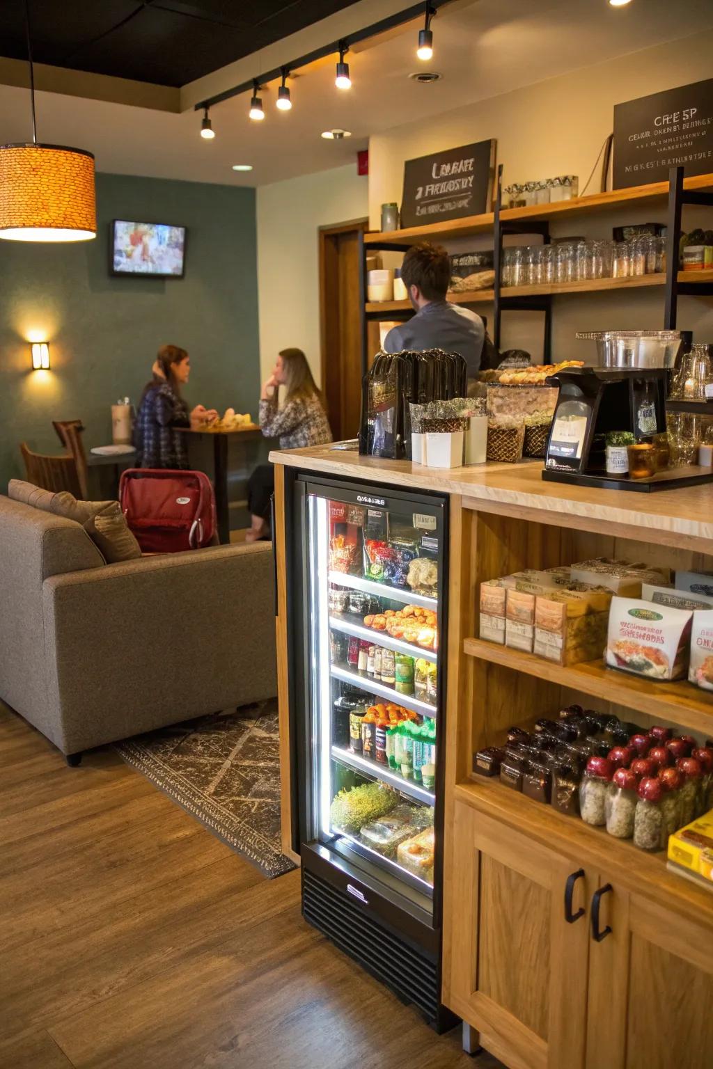 A family-oriented coffee station that everyone can enjoy.