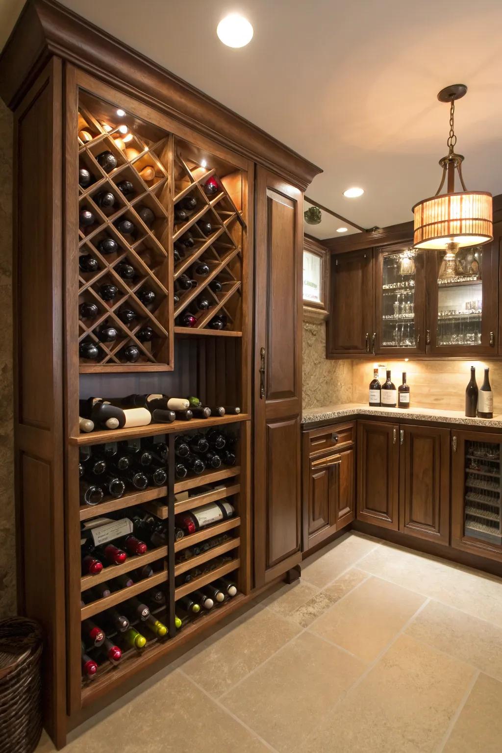 Create a wine lover's paradise in your home.
