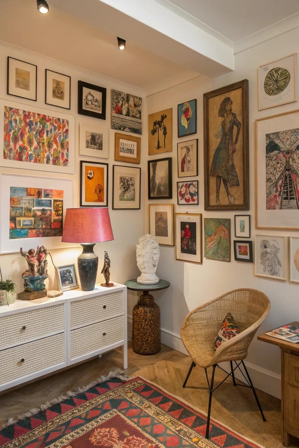 Artwork brings a personal and unique stamp to your home.