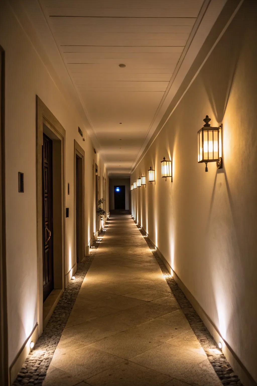 Sleep lights offer a gentle glow to softly brighten spaces.