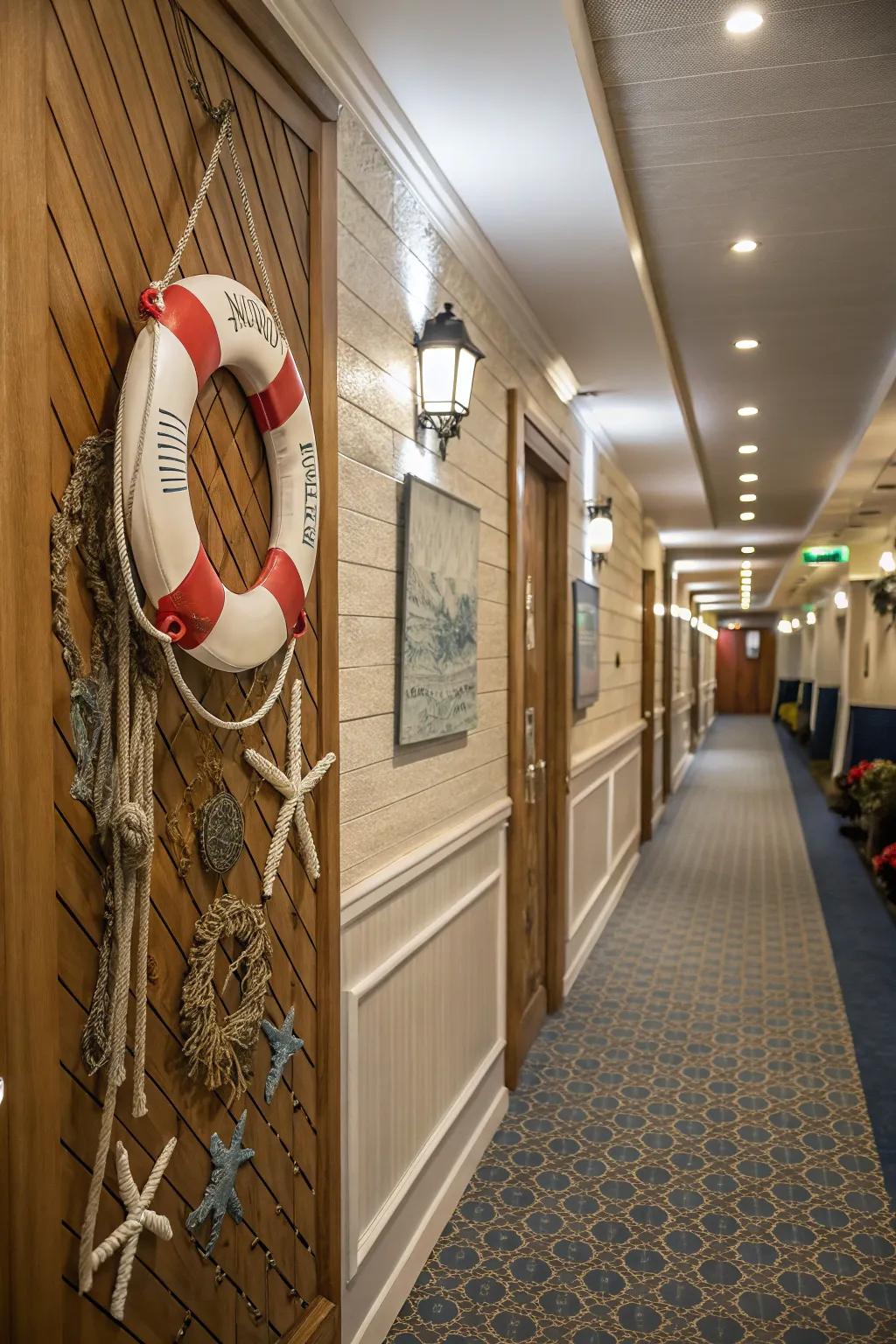 A personal flotation device that contributes an enjoyable yacht flair.