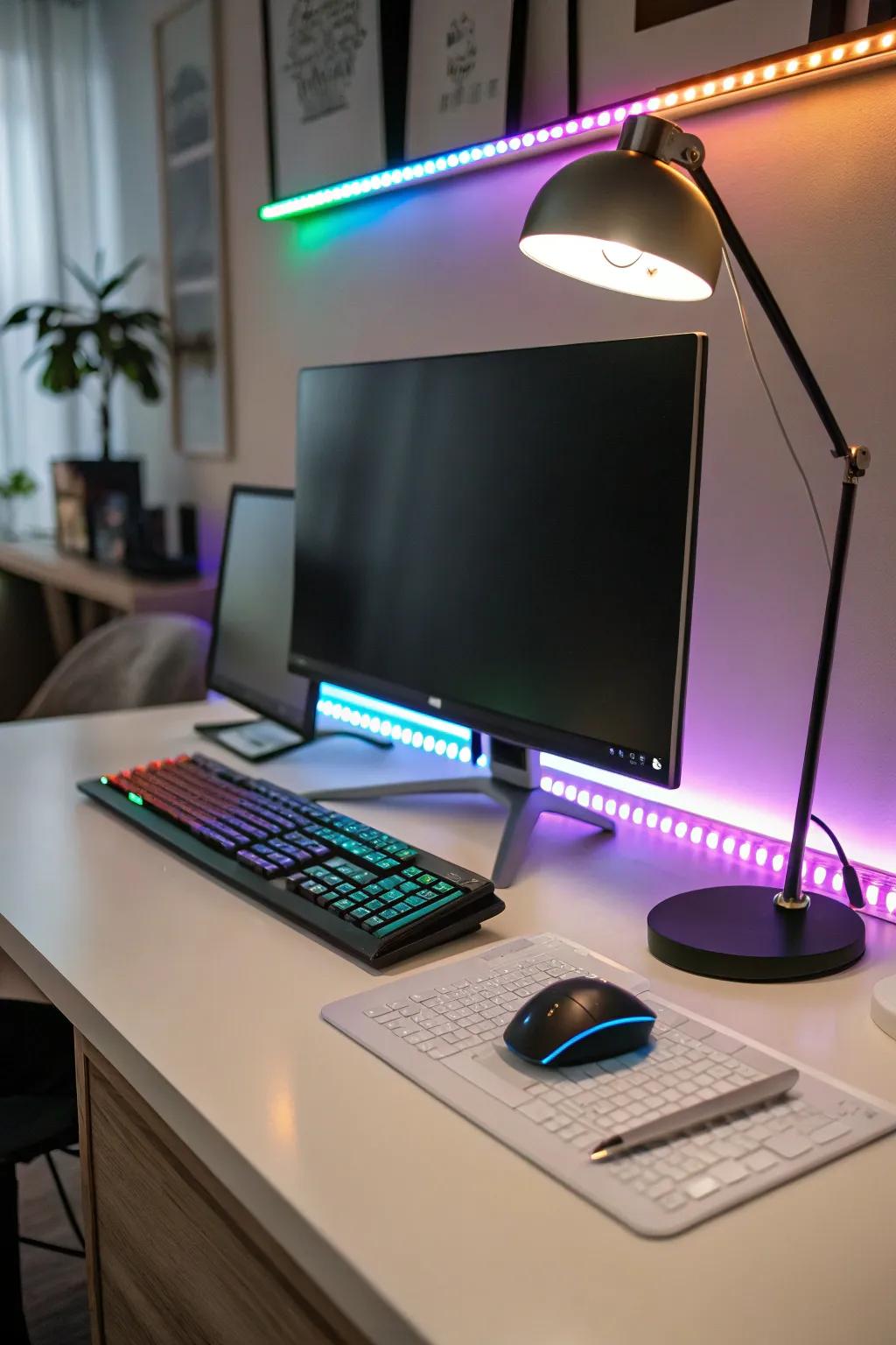 Unique illumination solutions accentuate your PC setup's features.