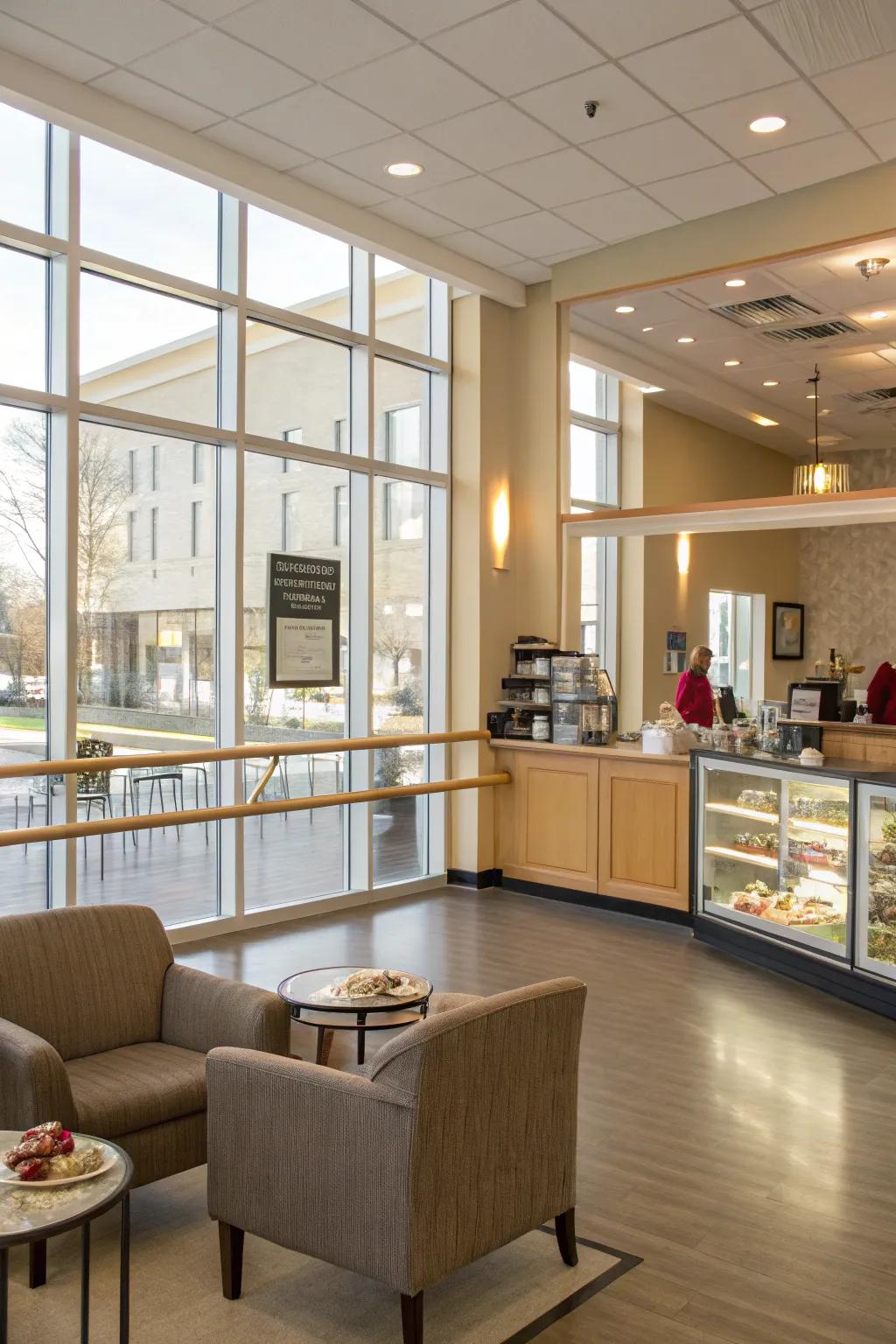 A small café crafts a welcoming community center.