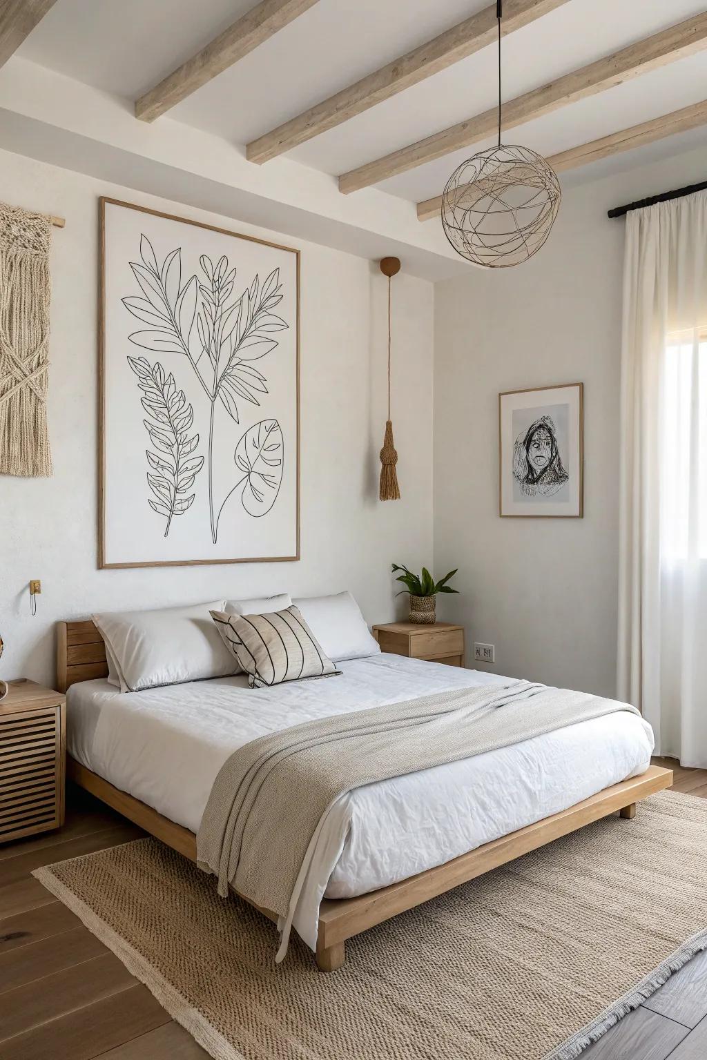 Minimalist designs have the ability to bring about a neat and modern atmosphere.