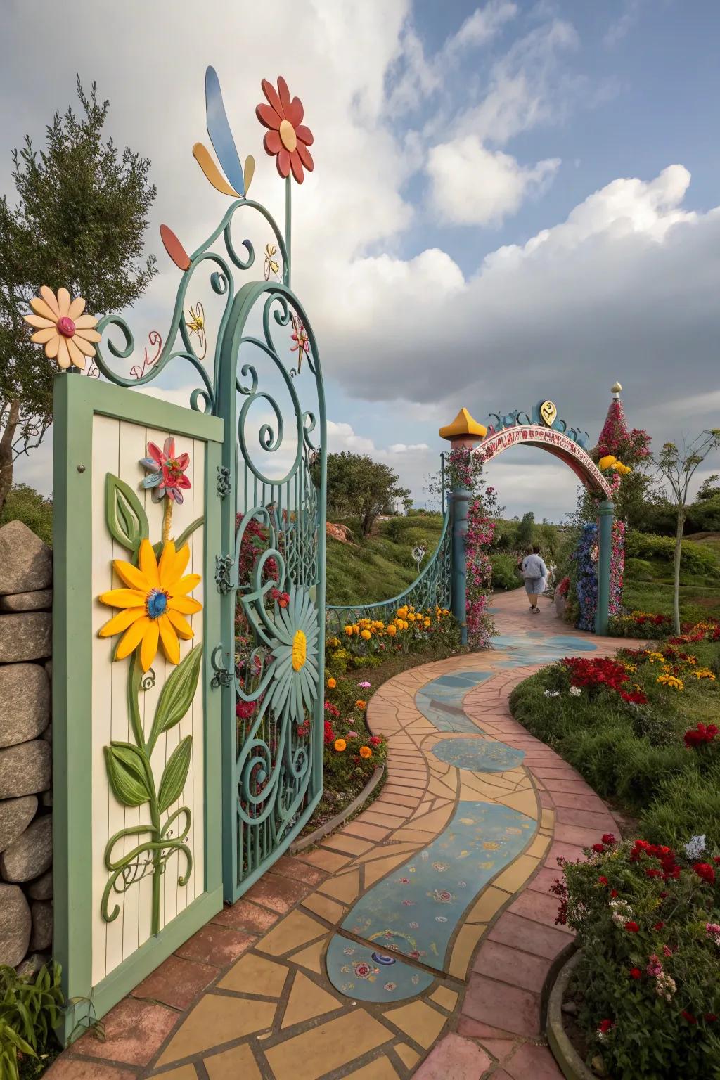 Creative themes introduce a playful and individual touch to entries.