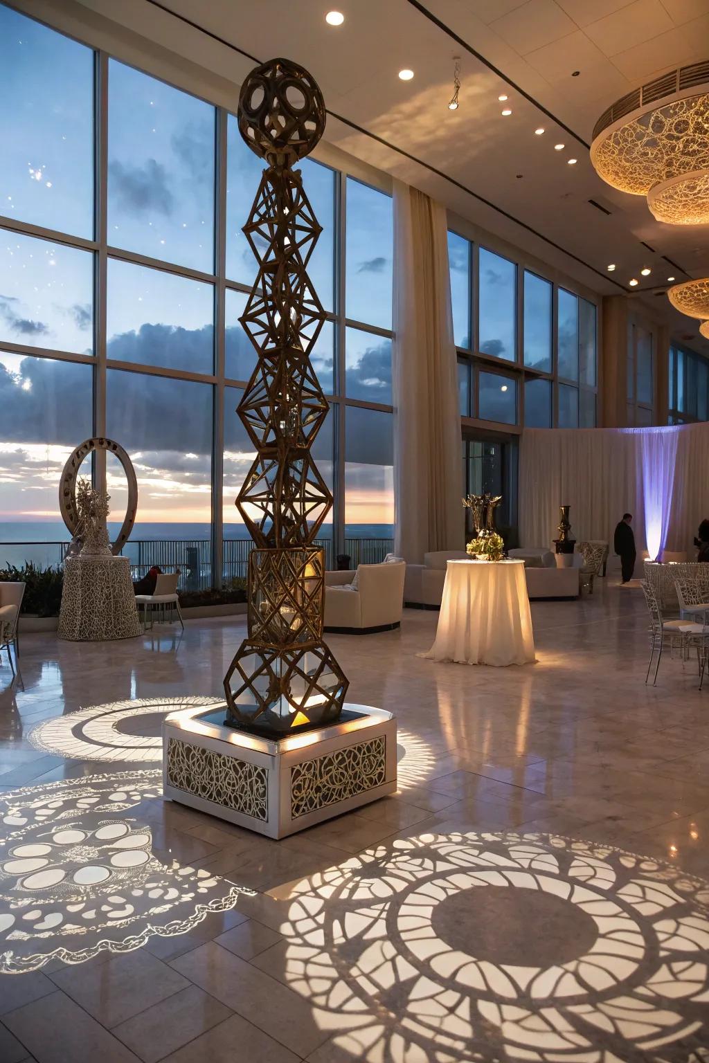 Creative installations captivate and inspire.