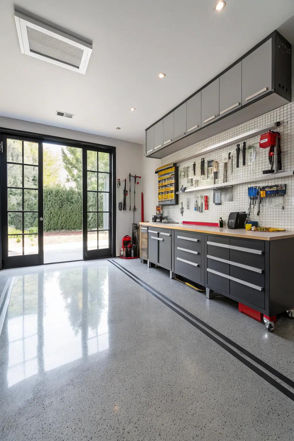 Protective coatings provide a durable and polished finish.