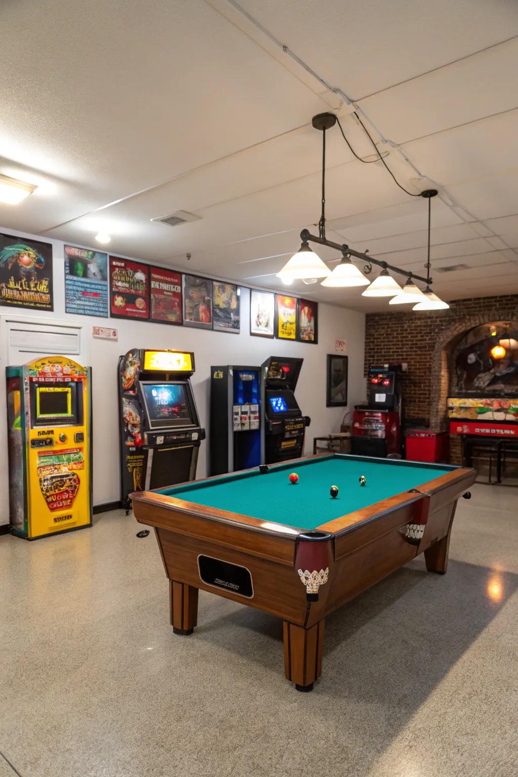 A game space has so much fun.
