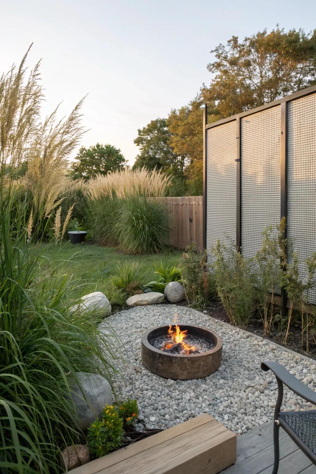 Seclusion elements cultivate a snug, sequestered respite.