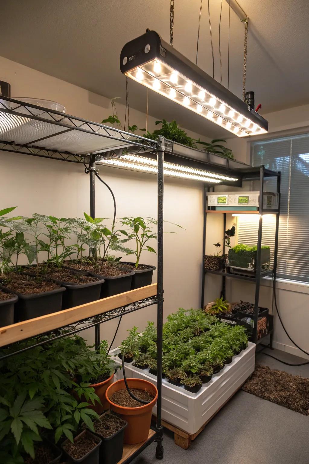 Making your own grow room lets you make it just how you want.