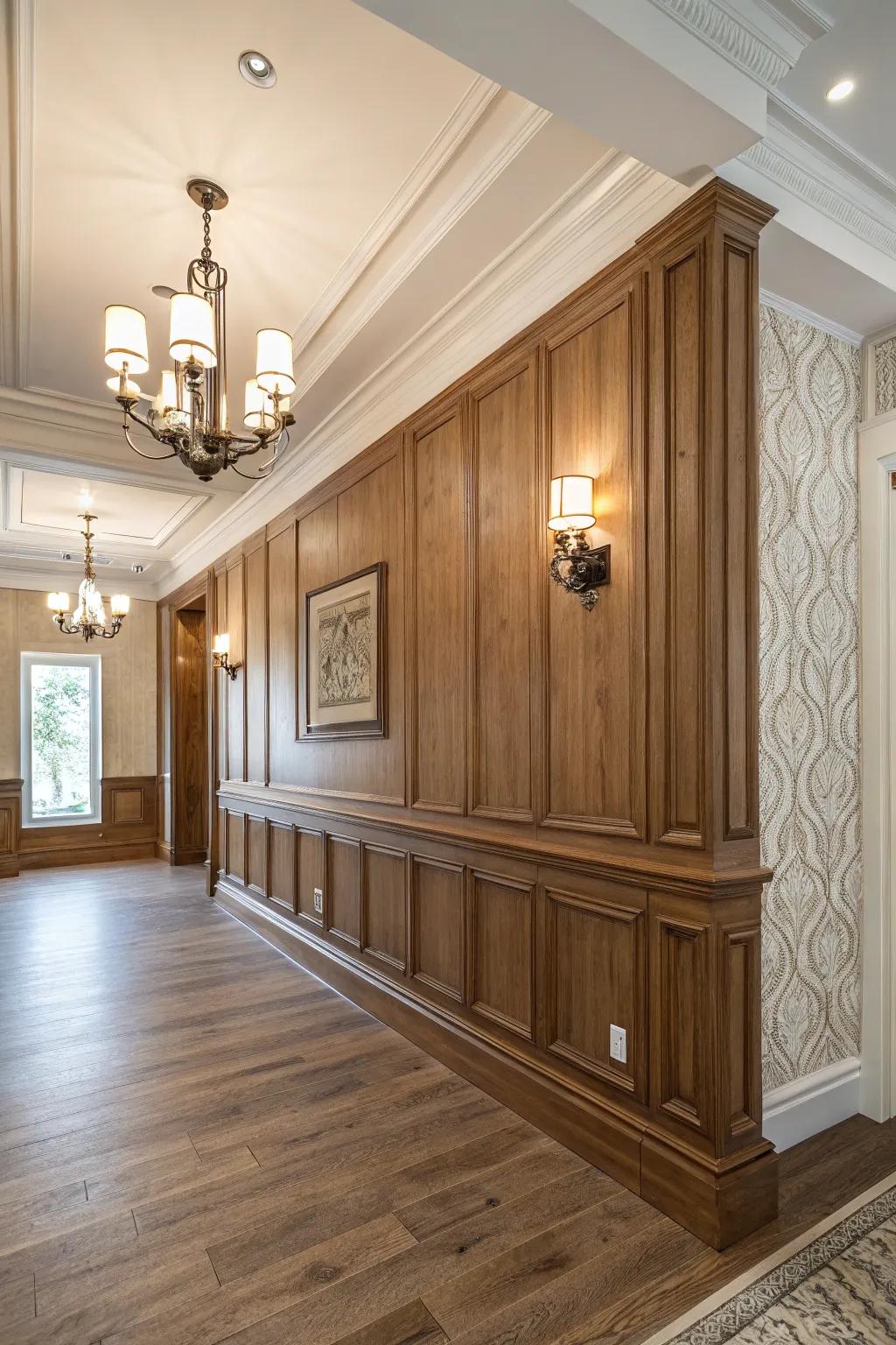 Architectural aspects elevate walls