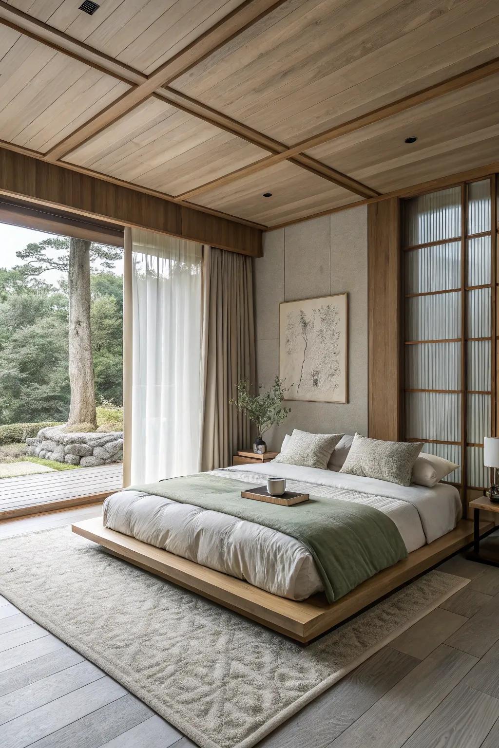Expand your space with dual-purpose areas that add to its functionality. #MultifunctionalDesign #JapandiLiving