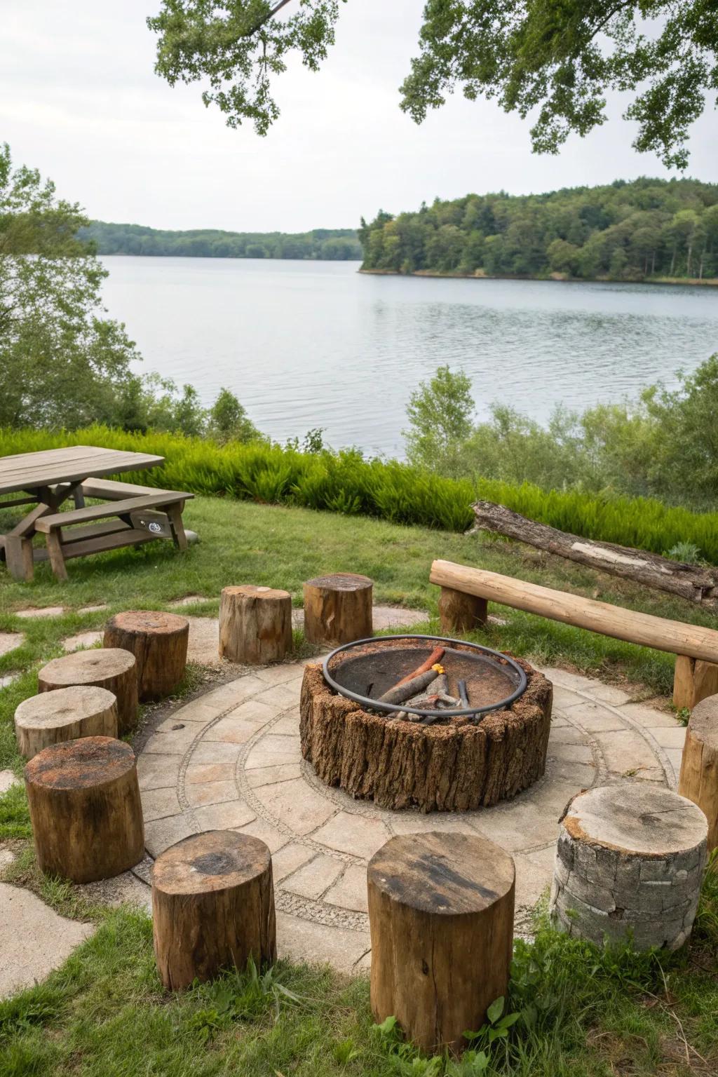 An eco-friendly fire pit lets you enjoy nature while being aware of the environment.