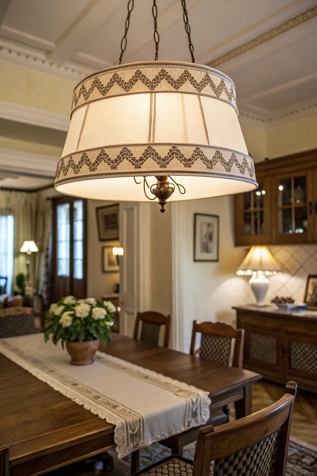 <strong><em>Achieve a classic look with braided ribbon on your lampshade.</em></strong>” loading=”lazy” class=”pimg”>
	</picture><figcaption><strong><em>Achieve a classic look with braided ribbon on your lampshade.</em></strong></figcaption></figure>
<p><strong><em>Braided ribbon is perfect for a clean, eternal look.</em></strong> I’ve often used it for a simple yet elegant finish.</p>
<h3>Useful items to consider:</h3>
<ul class=