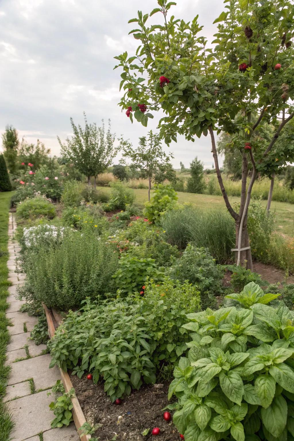 Practical landscaping provides both aesthetic and functional rewards.