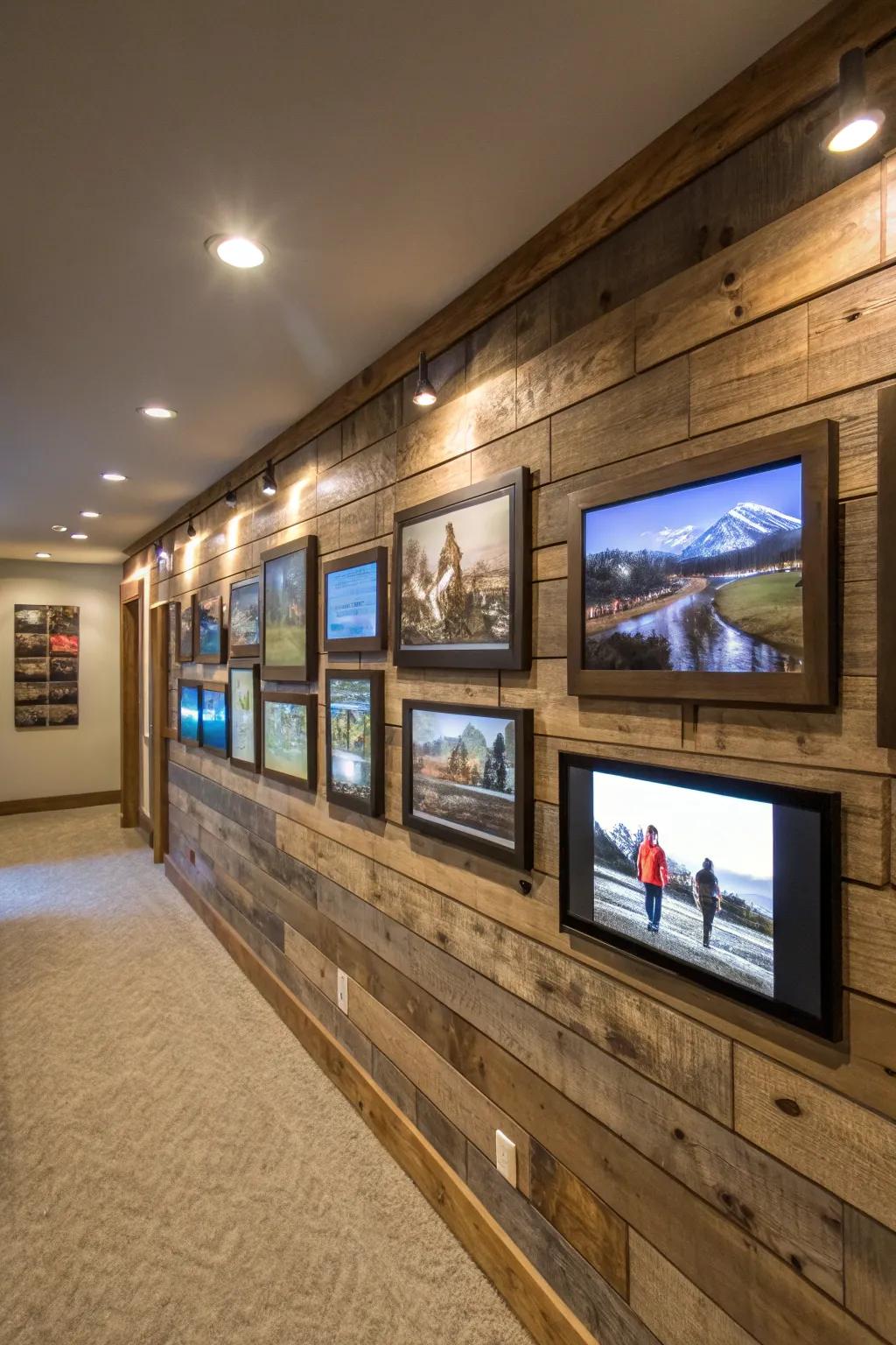 Digital mounts sustain your wall decor as ever-changing.