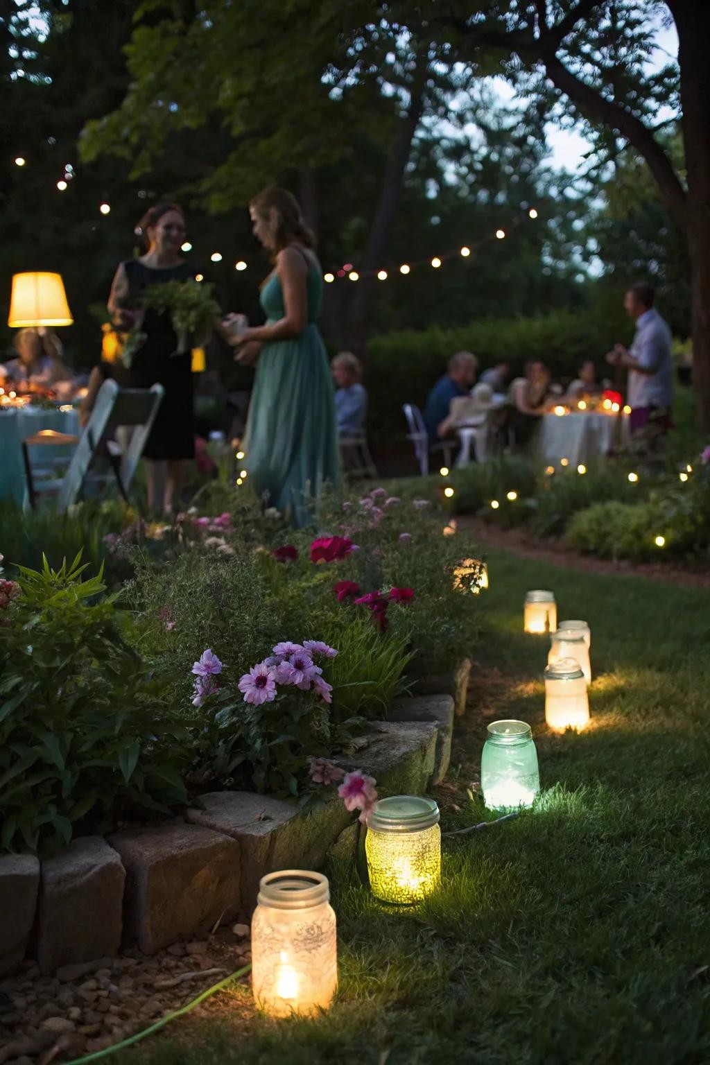 Light up the night with shine-in-the-dark antique containers.