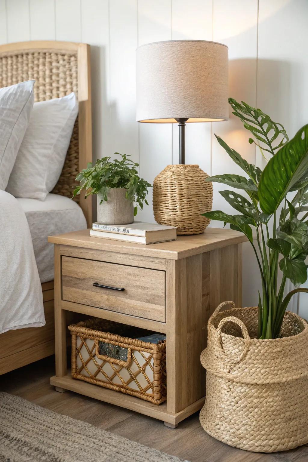 Choose a sustainable nightstand that complements your eco-conscious lifestyle.