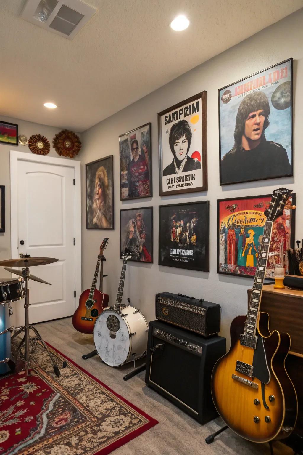 Personalized décor items make the space uniquely yours.