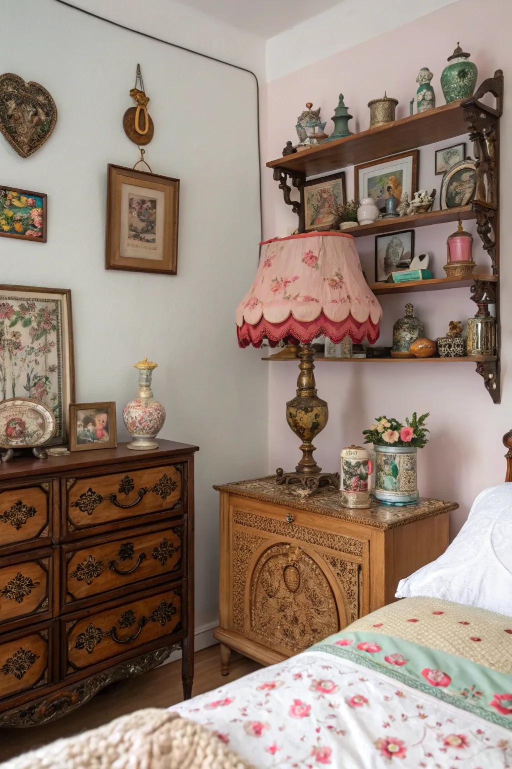 Unique accents add character and charm.